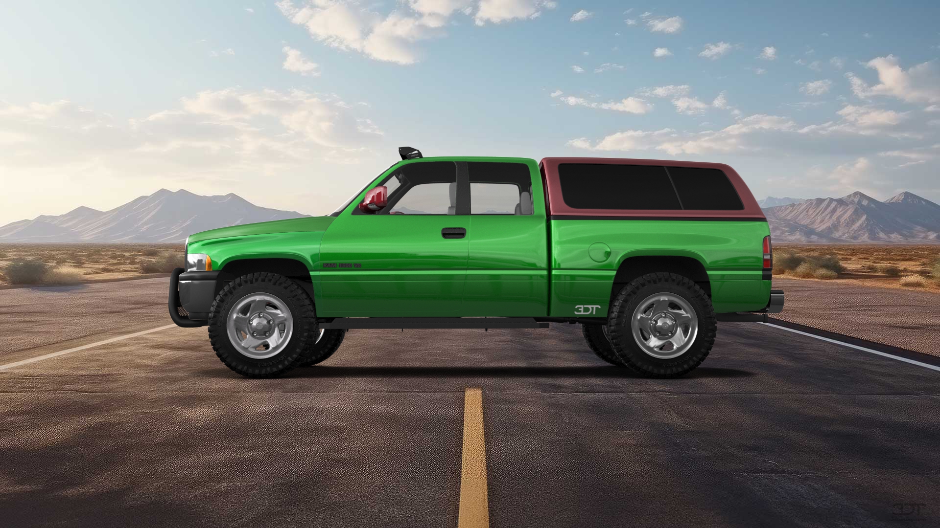 Dodge Ram 1500 Club Cab Pickup Truck 1999 tuning