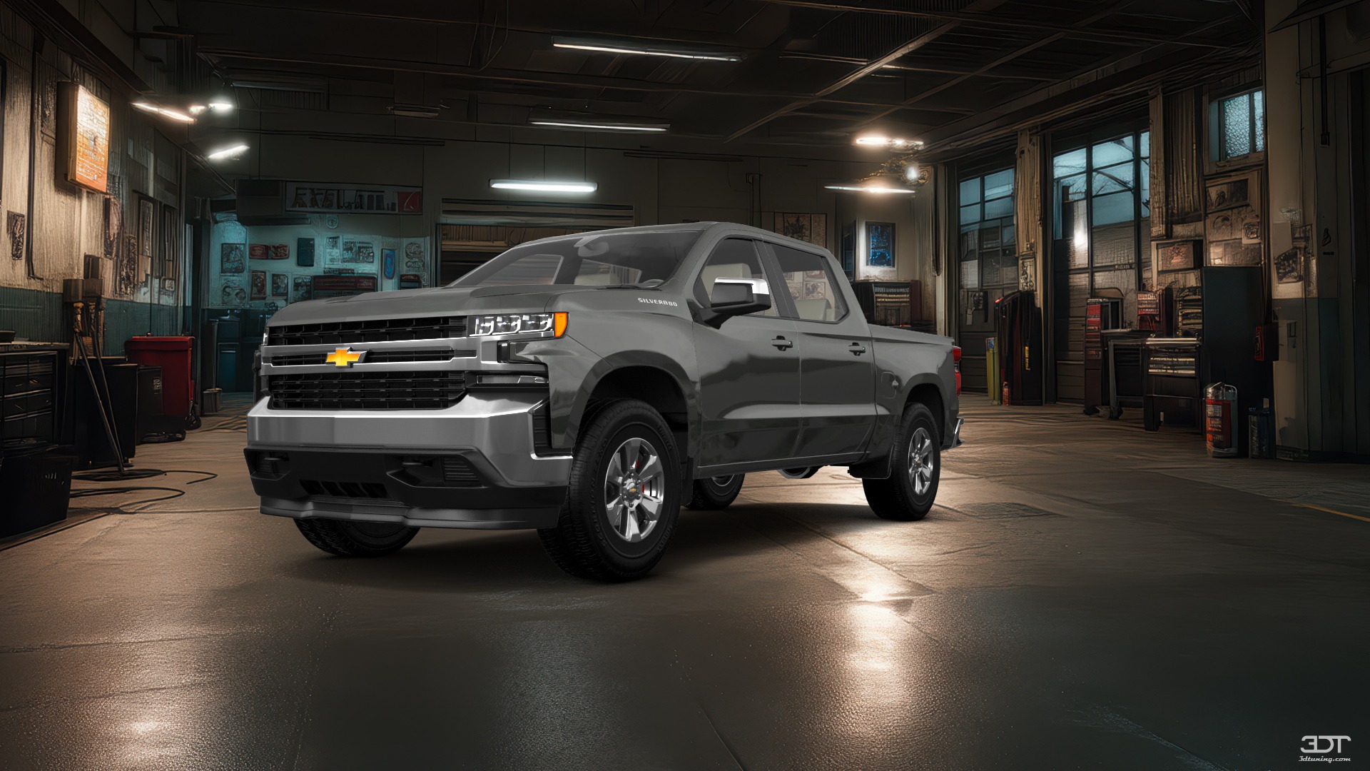 Chevrolet Silverado 1500 4 Door pickup truck 2019 tuning