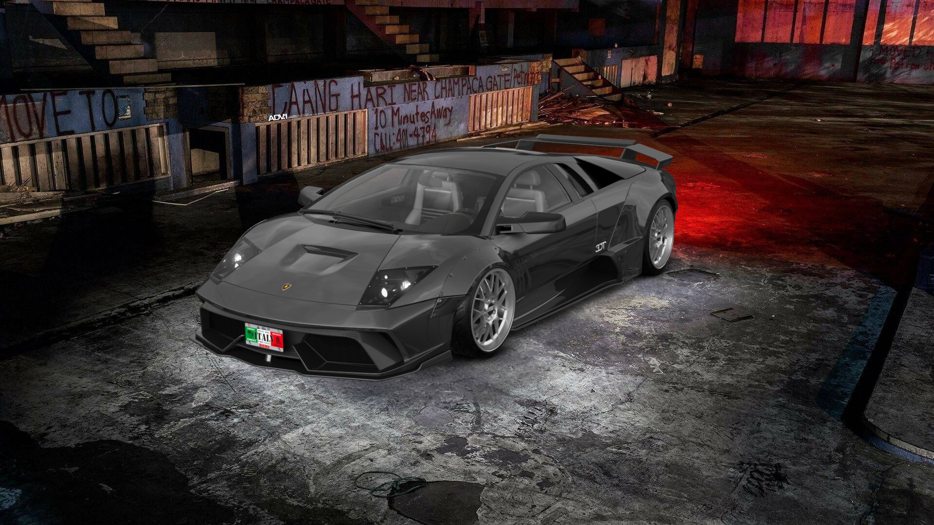 Lamborghini Murcielago 2 Door Coupe 2001 tuning