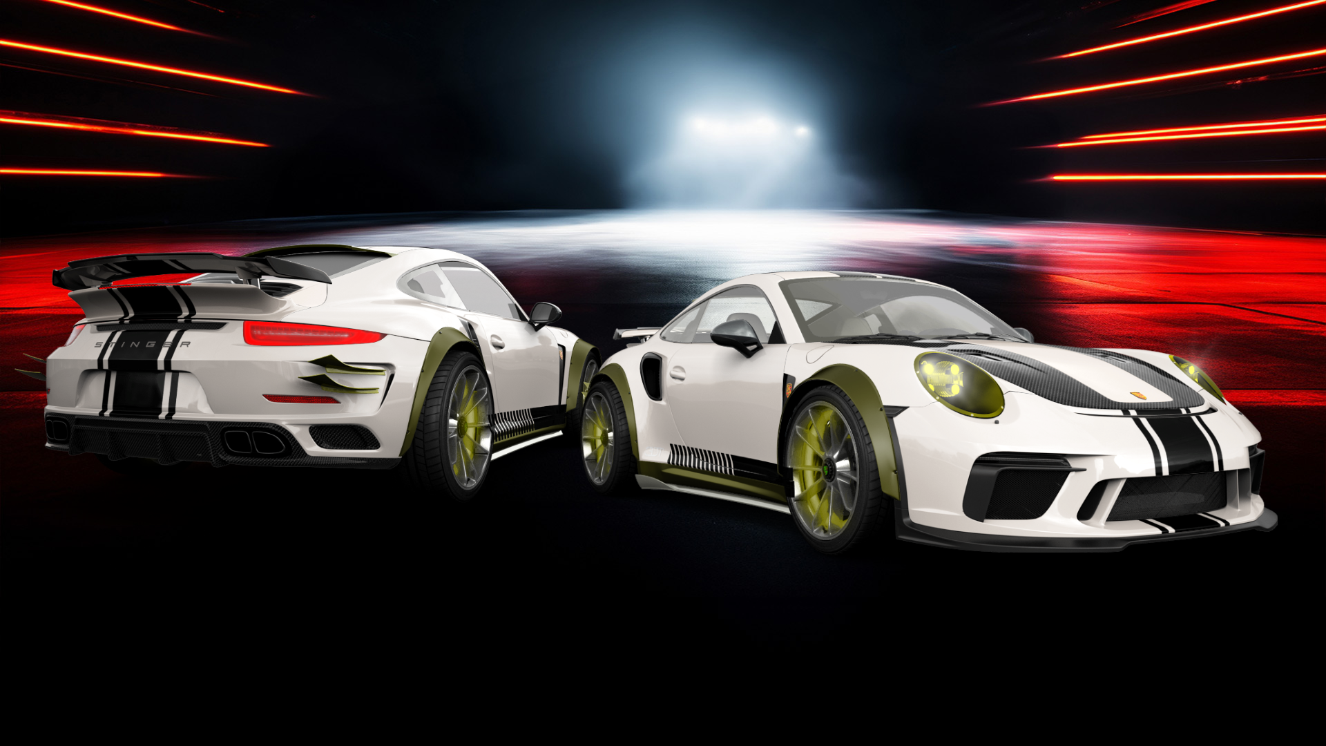 Porsche 911 Turbo S 2 Door Coupe 2014 tuning