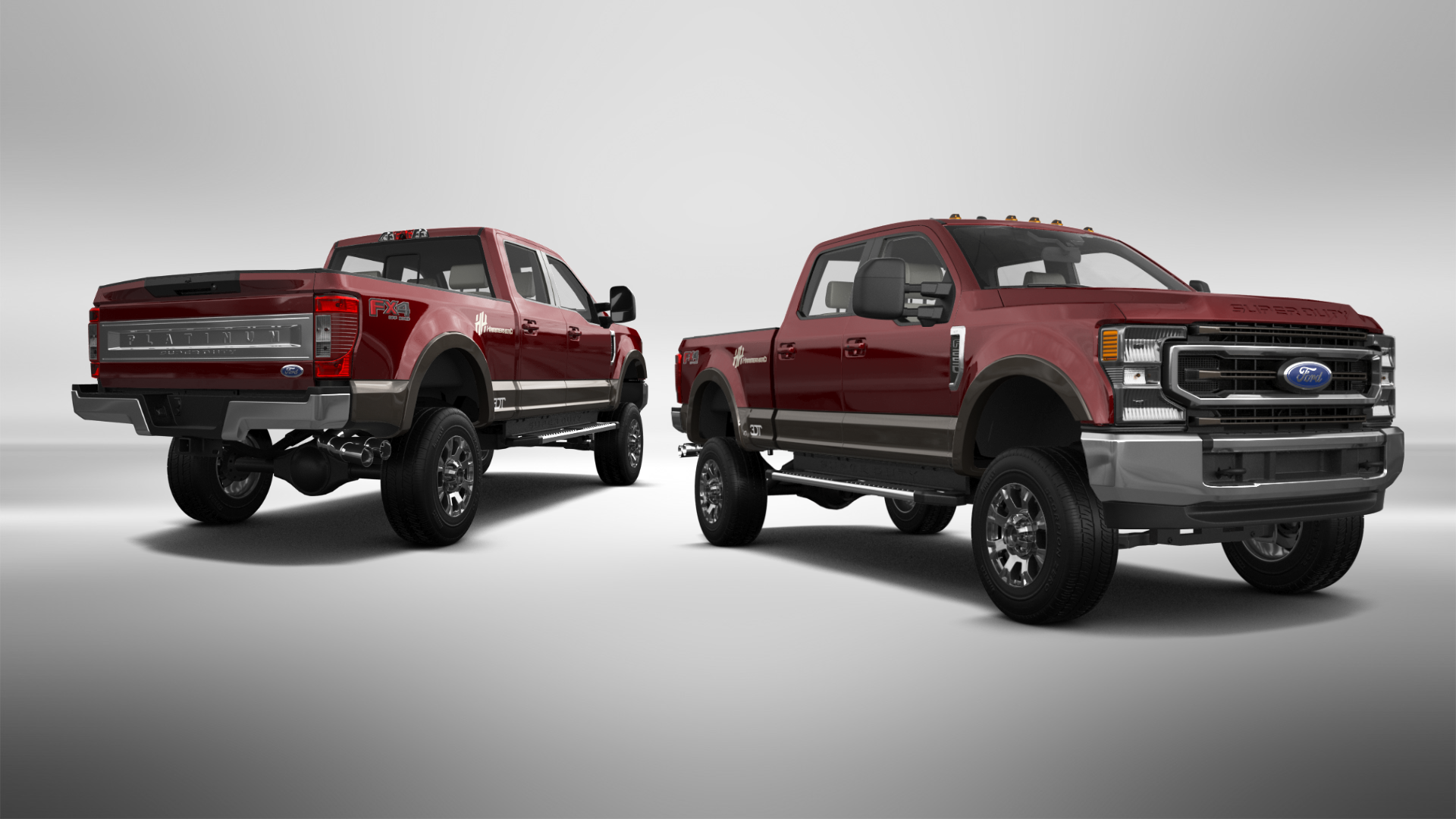 Ford F-250 4 Door pickup truck 2021 tuning