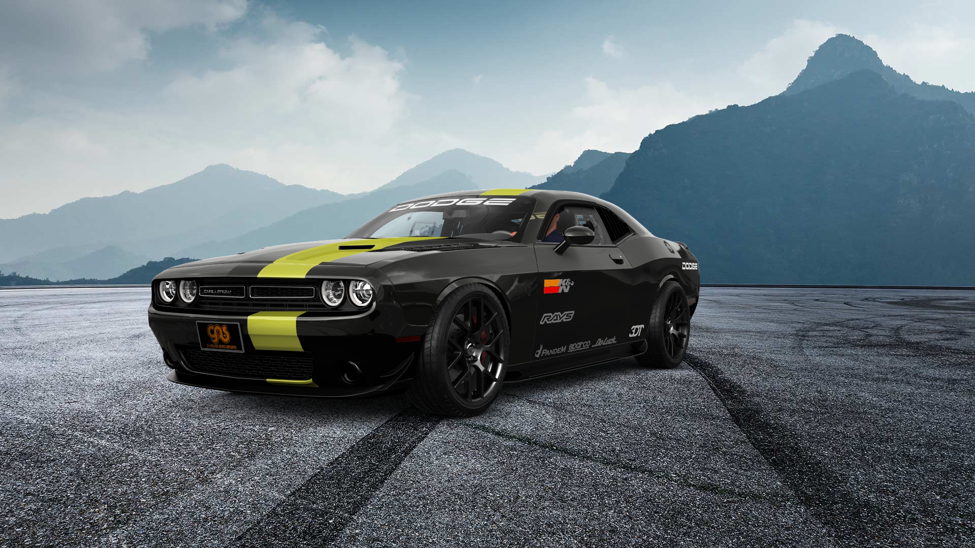 Modified Dodge Challenger 2015 by Happy Asp of Ochre Fortress