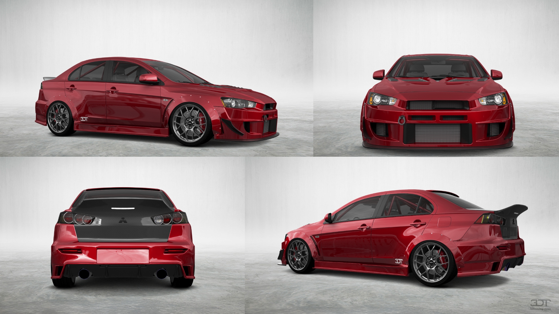 Mitsubishi Lancer Evolution X Sedan 2008