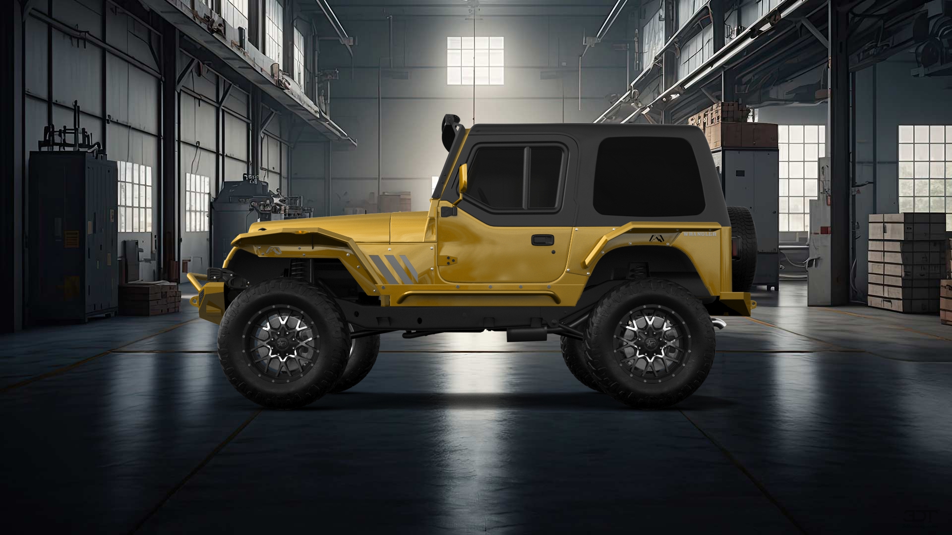 Jeep Wrangler YJ 2 Door SUV 1990