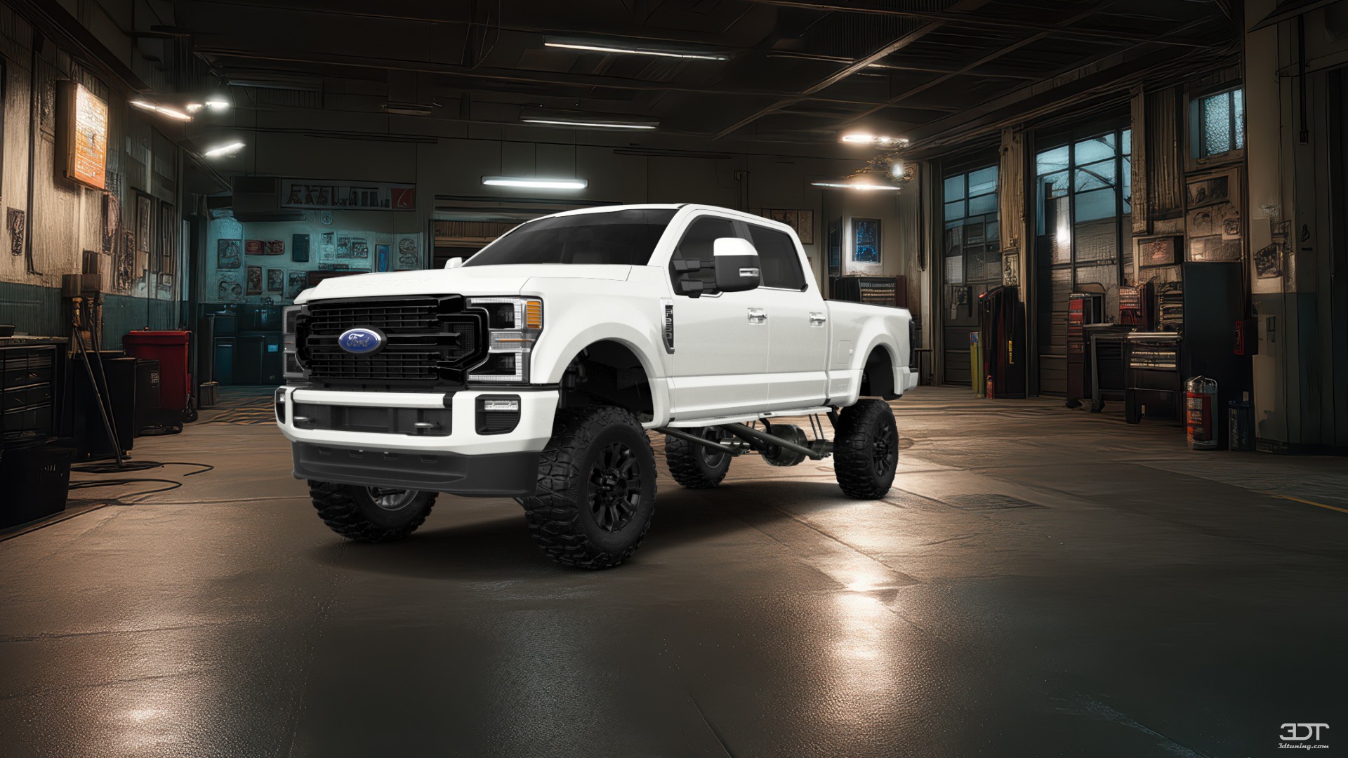 Ford F-250 4 Door pickup truck 2021 tuning