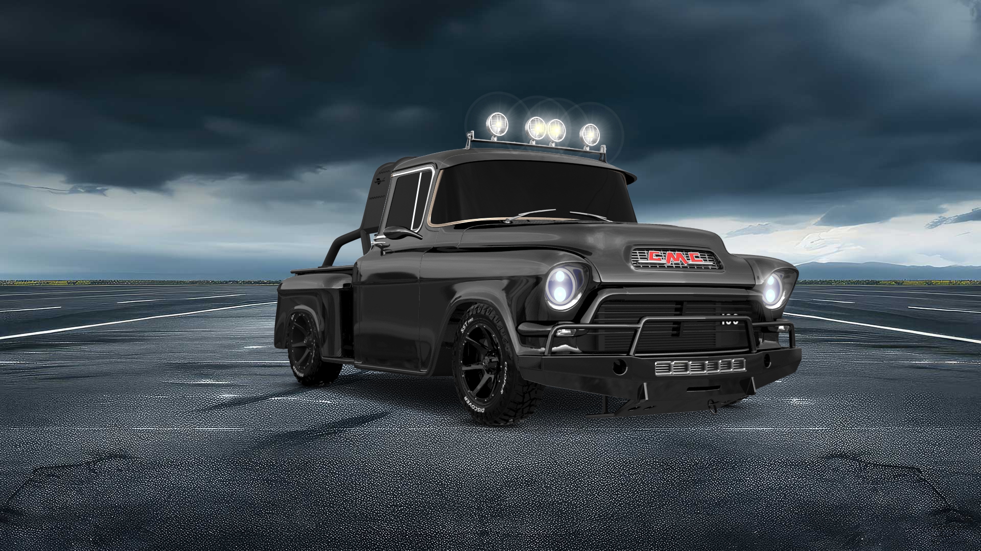 GMC 100 Stepside 2 Door pickup truck 1957