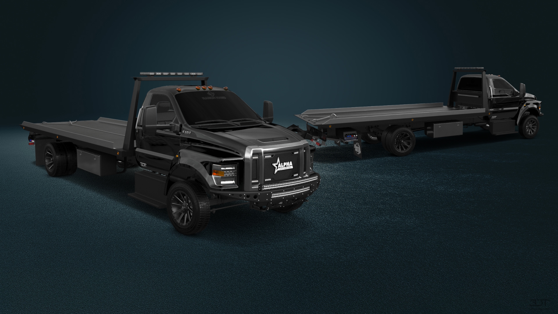 Ford F-650 Tow Truck Pickup 2016