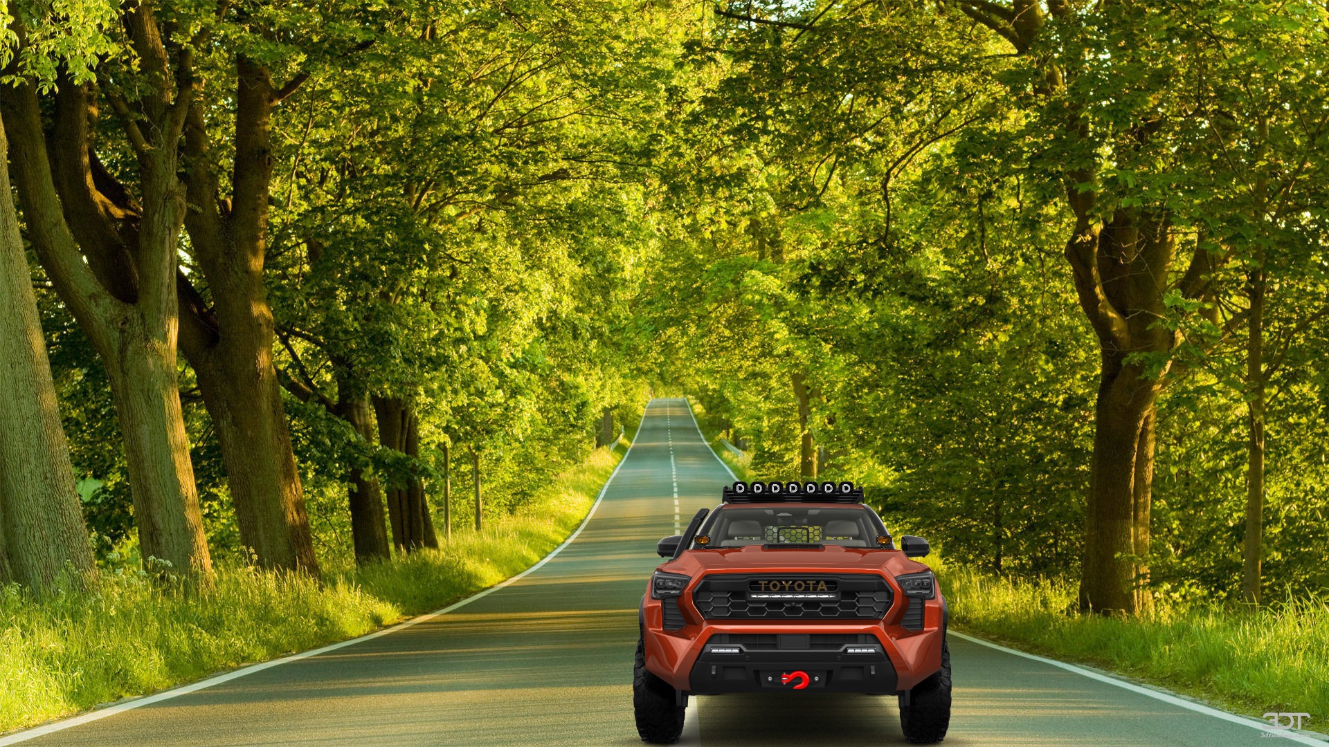 Toyota Tacoma Crew Cab 4 Door pickup truck 2024 Images