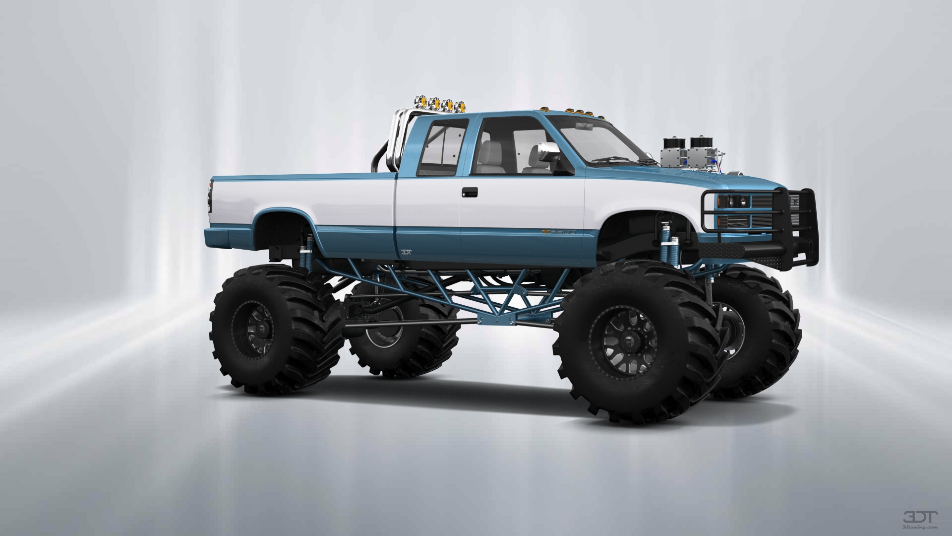 Chevrolet K3500 Extended Cab Pickup Truck 1988