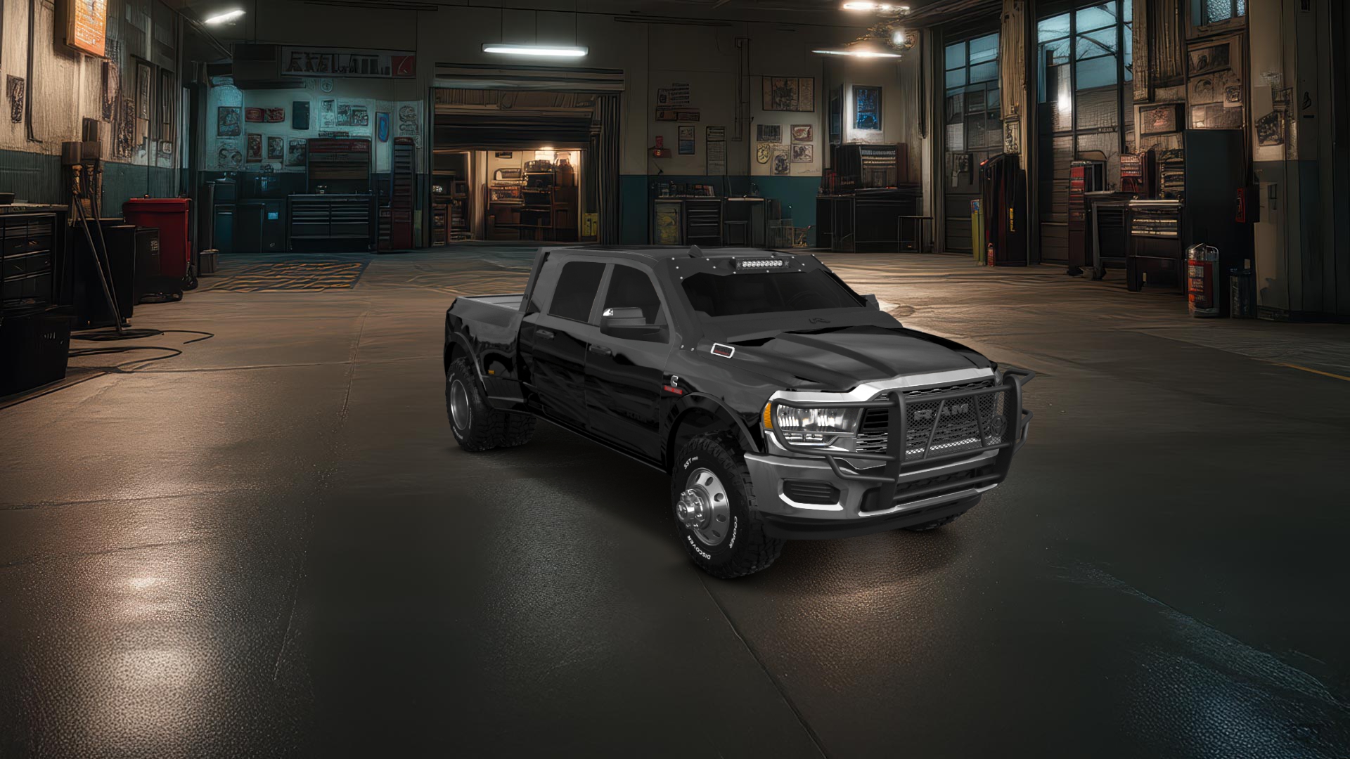 Dodge Ram 3500 4 Door pickup truck 2020 tuning