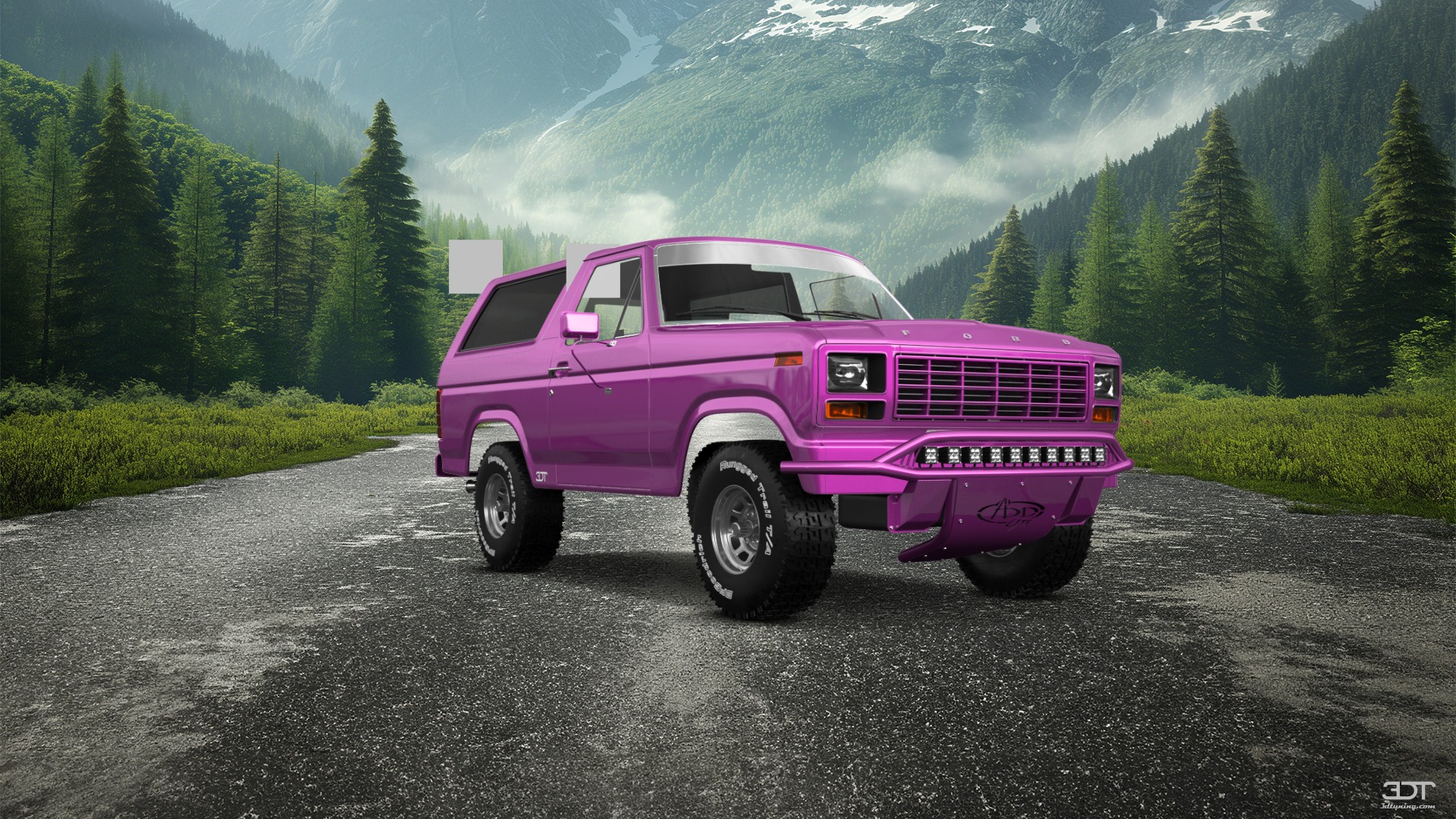 Ford Bronco 3 Door SUV 1980 tuning