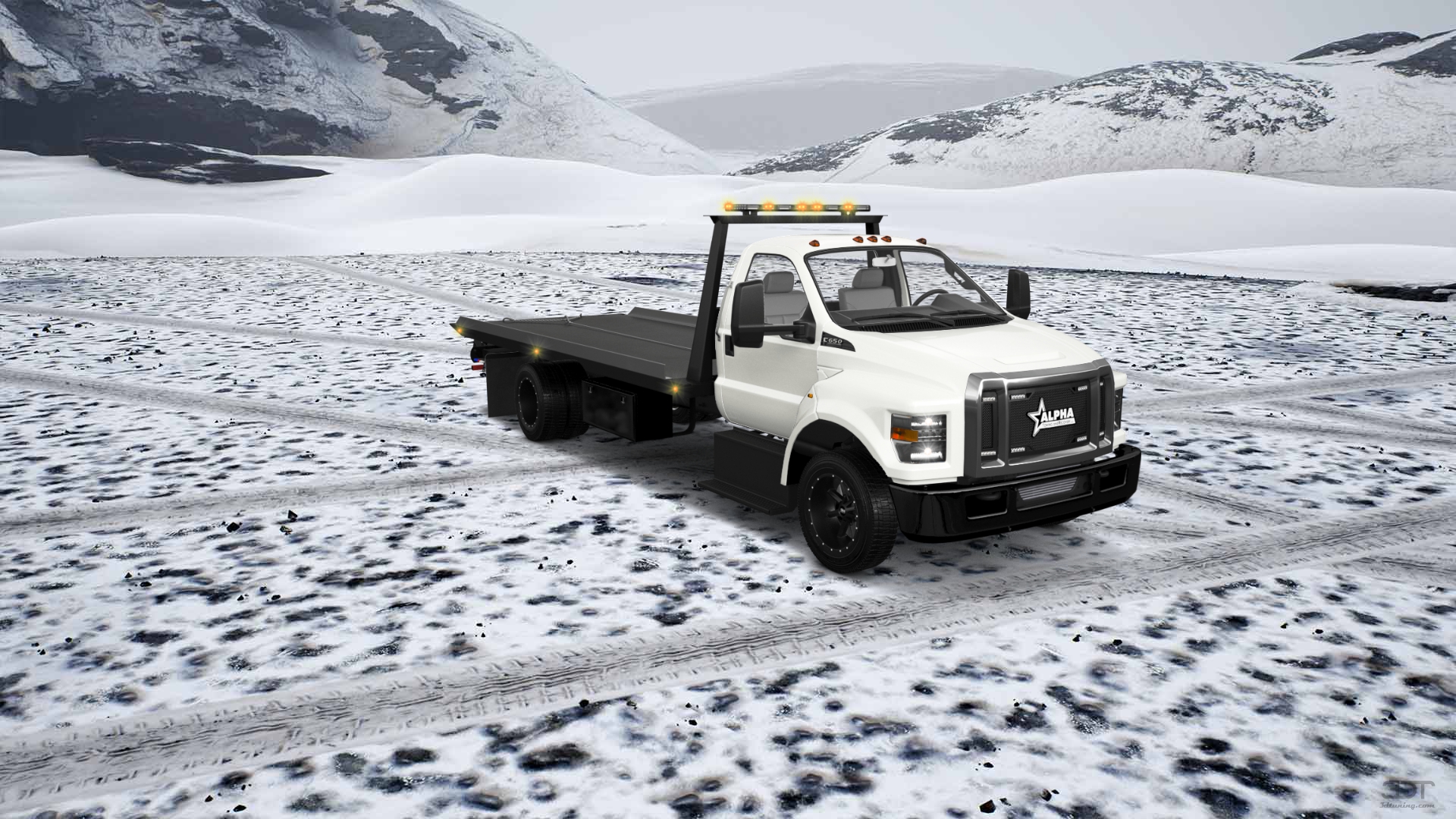 Ford F-650 Tow Truck Pickup 2016