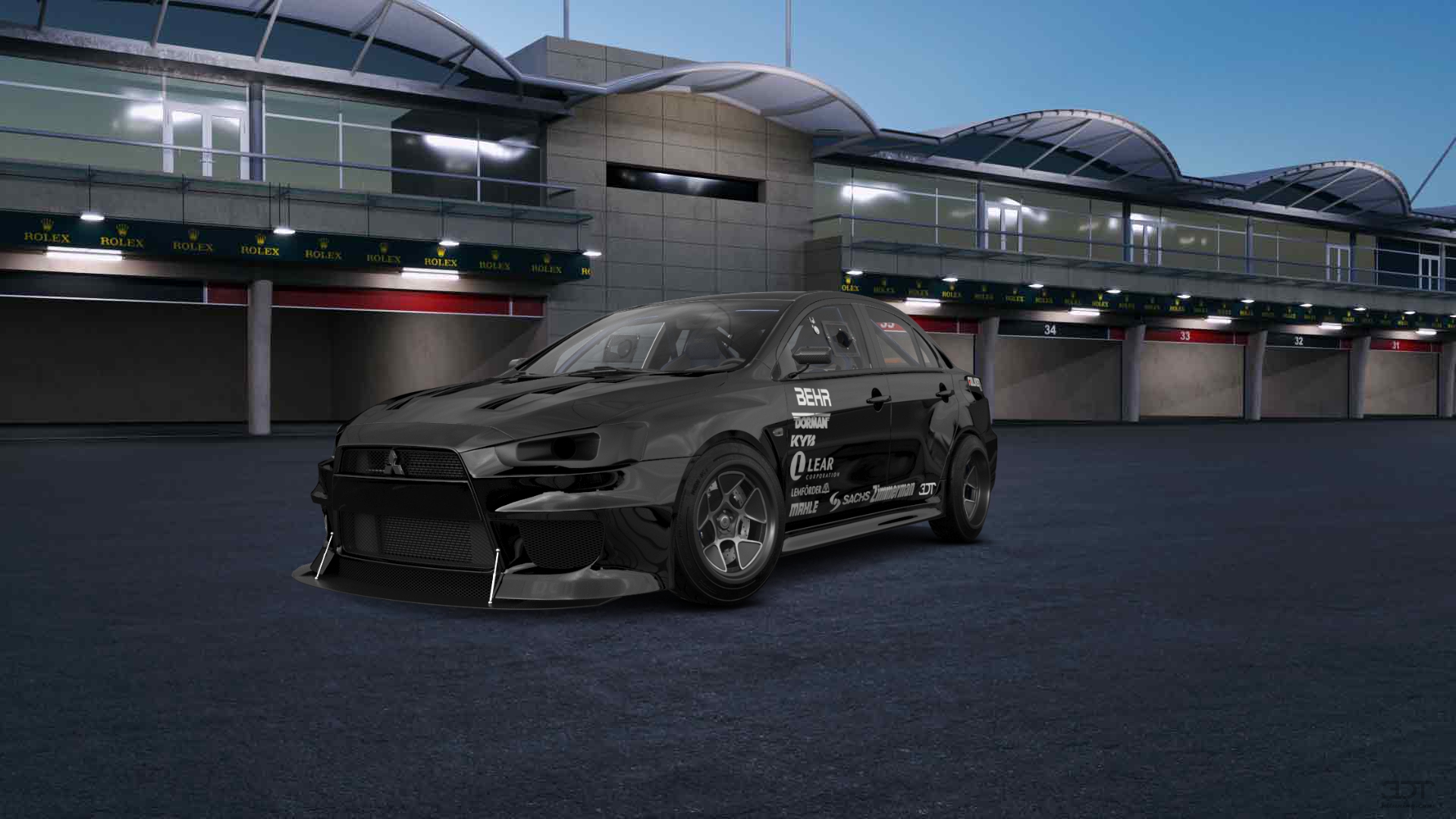 Mitsubishi Lancer Evolution X Sedan 2008 tuning