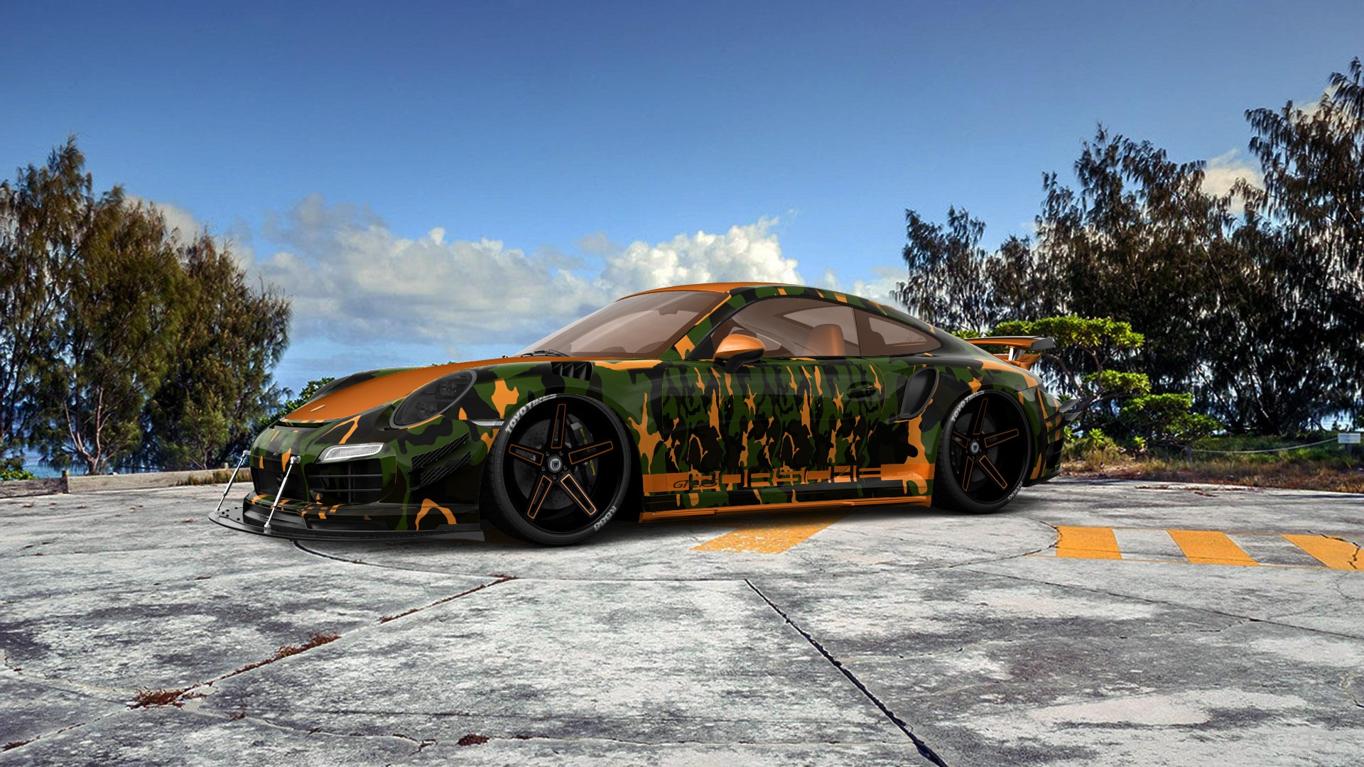Tuning Porsche 911 Turbo S 2 Door Coupe 2014