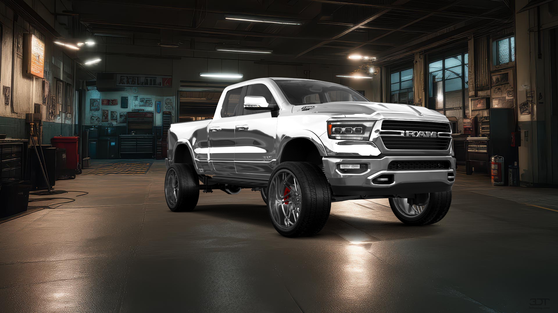 Dodge Ram 1500 Quad Cab 6.4' box 4 Door Truck 2019 tuning