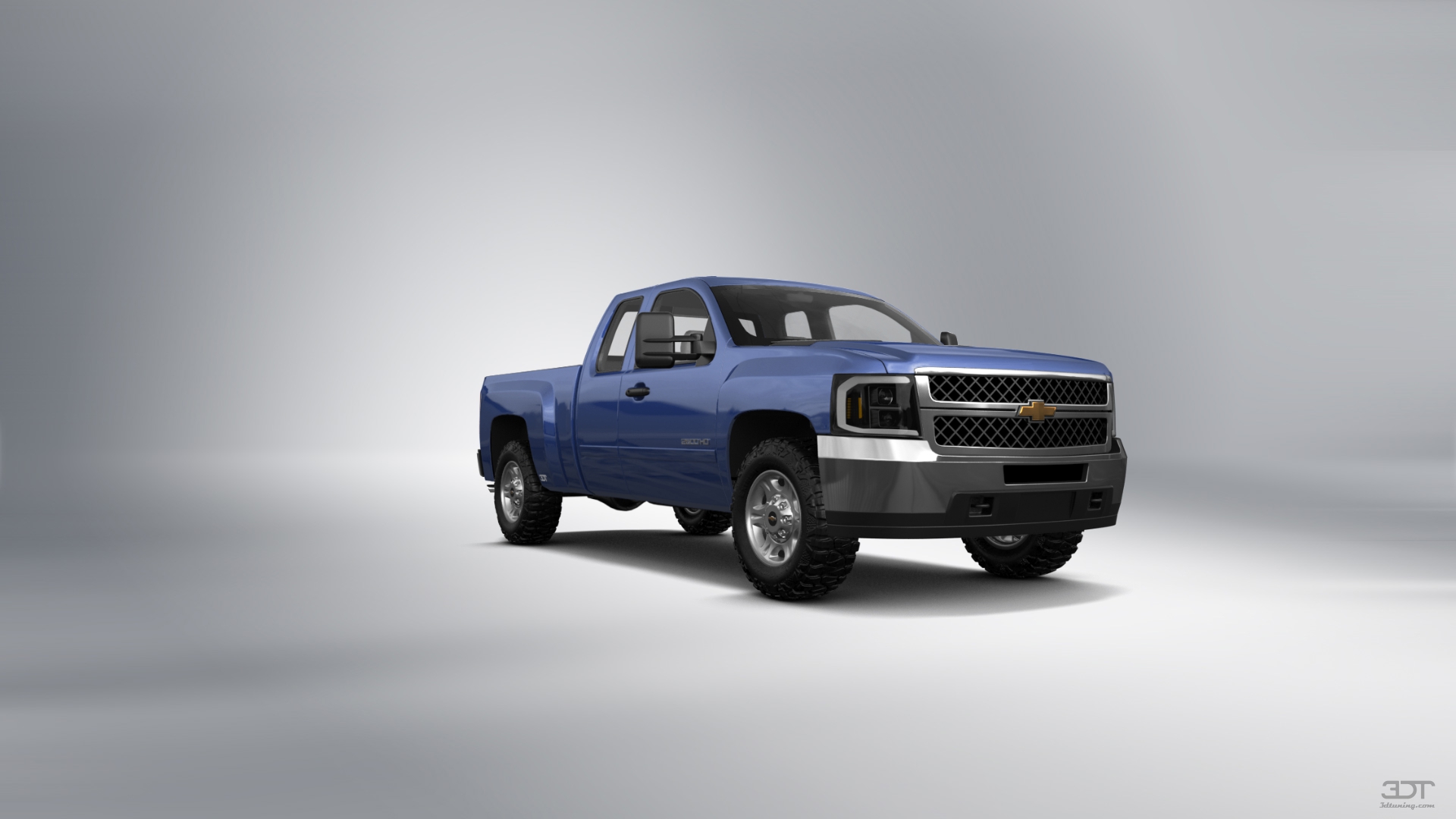 Chevrolet Silverado 2500 HD Extended Cab Pickup Truck 2007