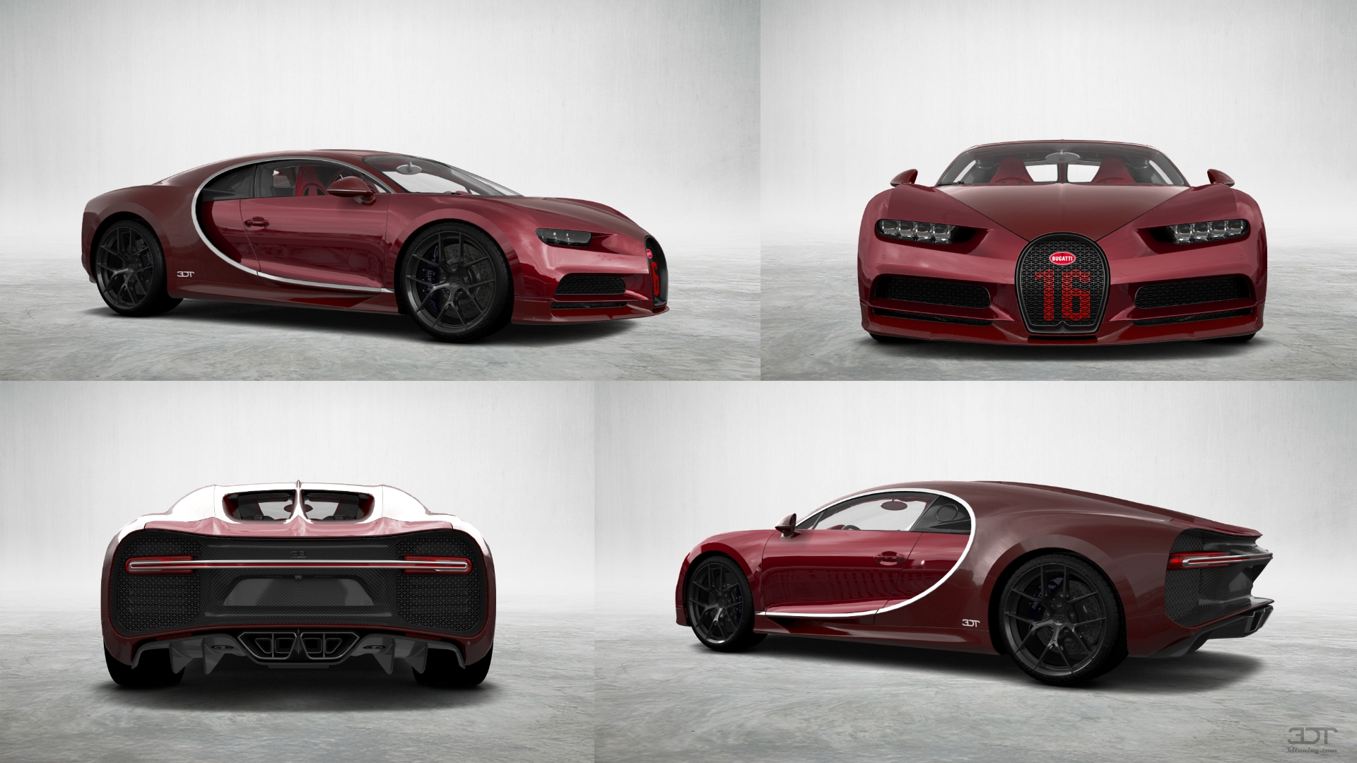 Bugatti Chiron 2 Door Coupe 2016