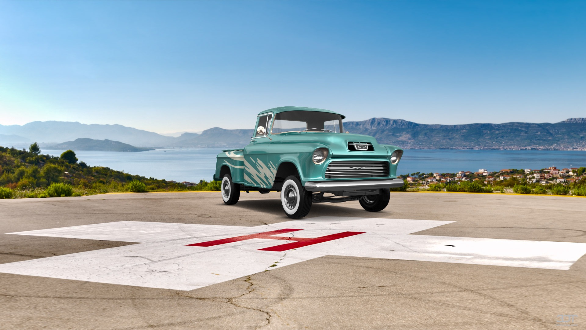 Chevrolet 3100 2 Door pickup truck 1955