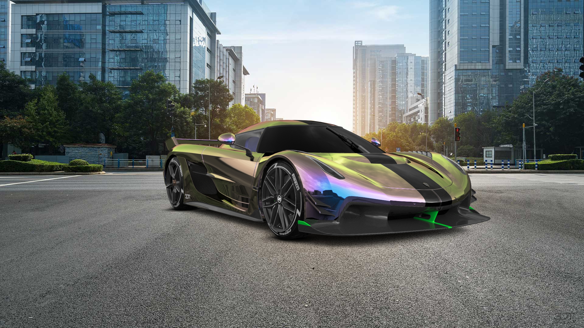 Koenigsegg Jesko 2 door targa top 2020