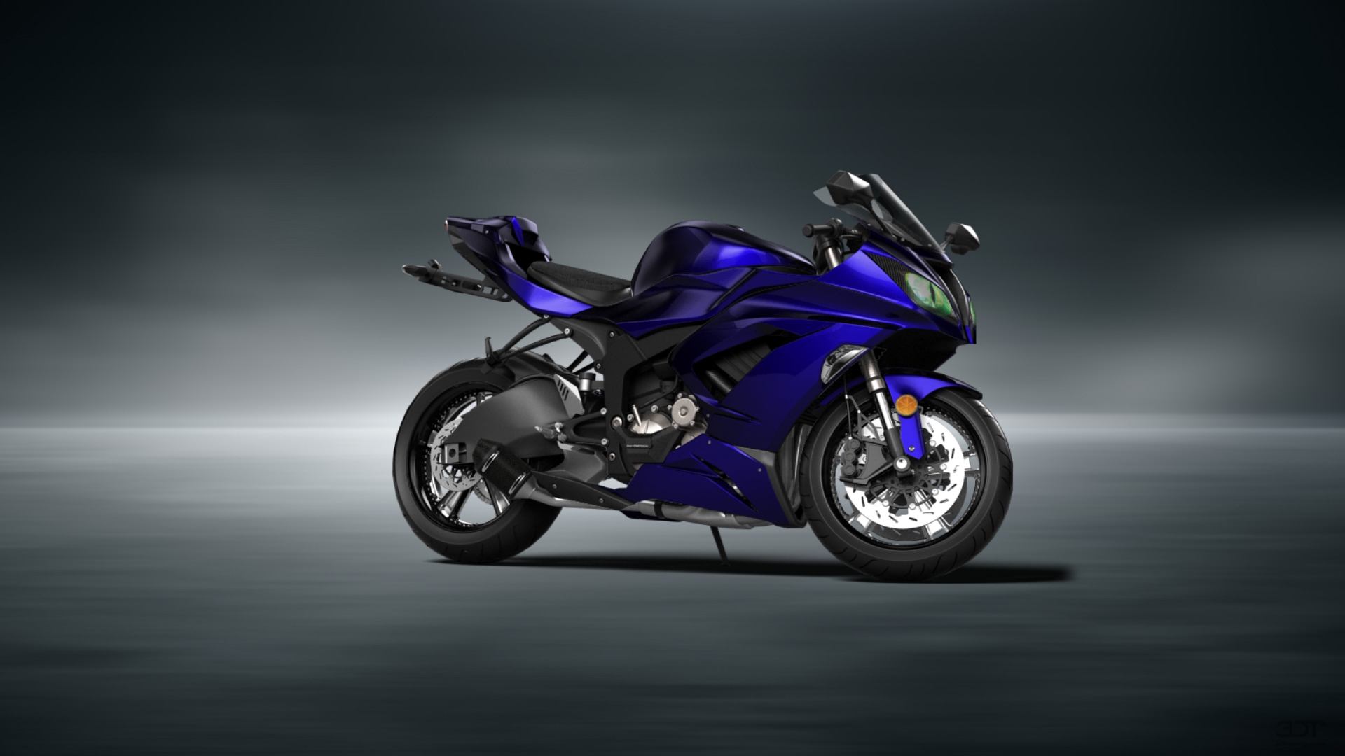 Kawasaki Ninja ZX 6R Sport Bike 2015 tuning