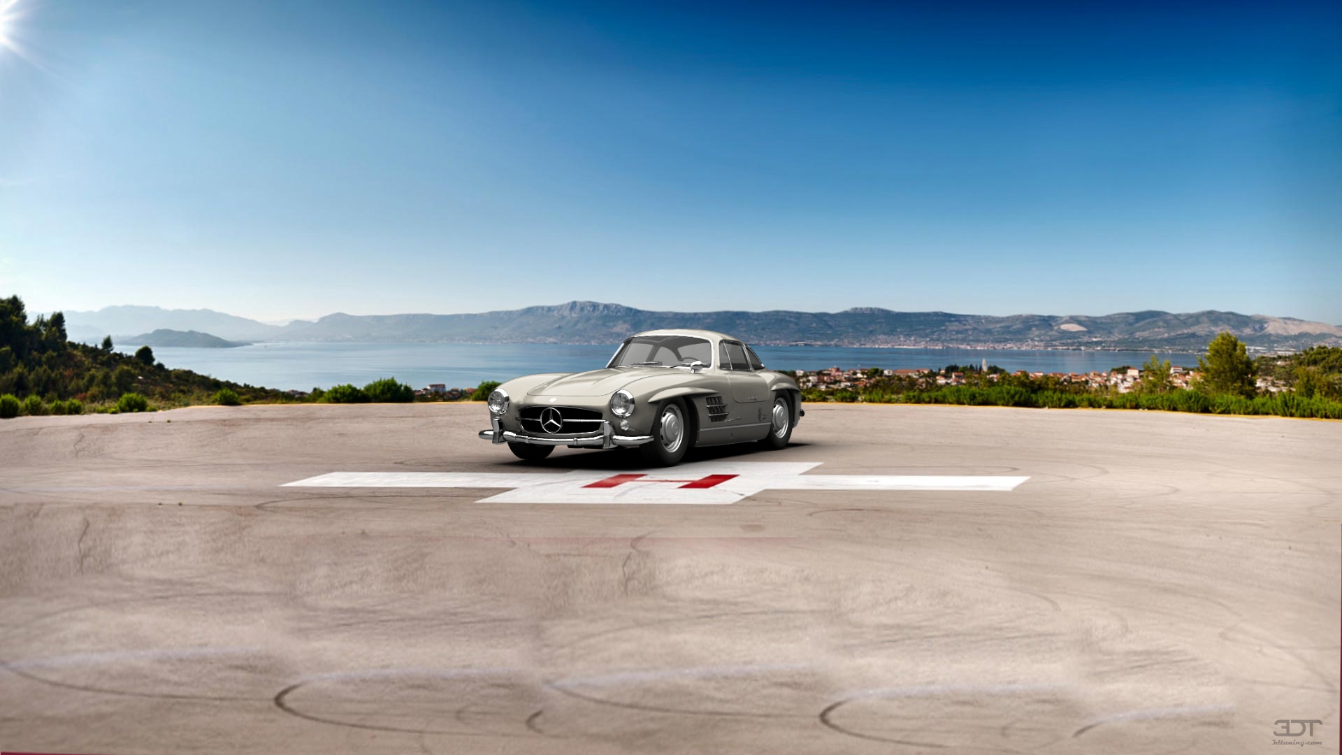 Mercedes 300SL Convertible 1954 tuning