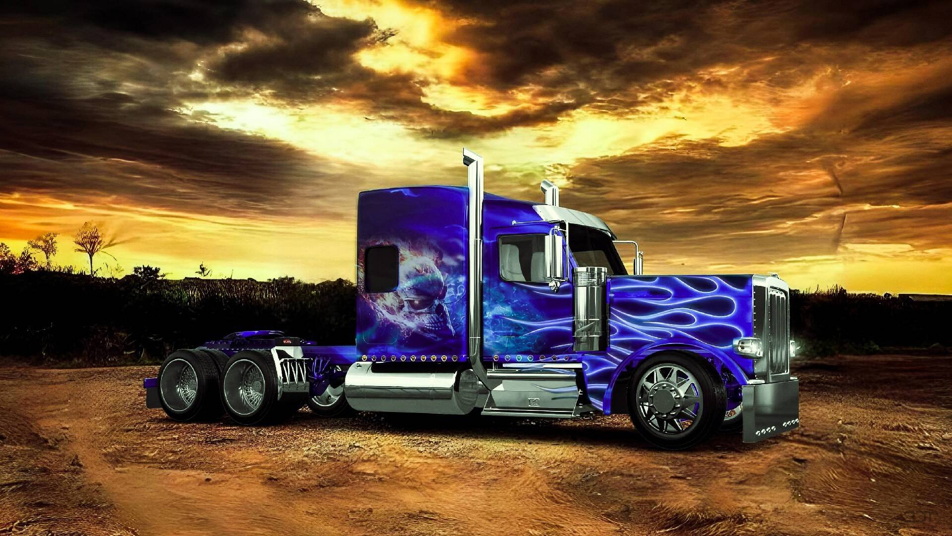 Peterbilt 589 Sleeper Cab Truck 2024