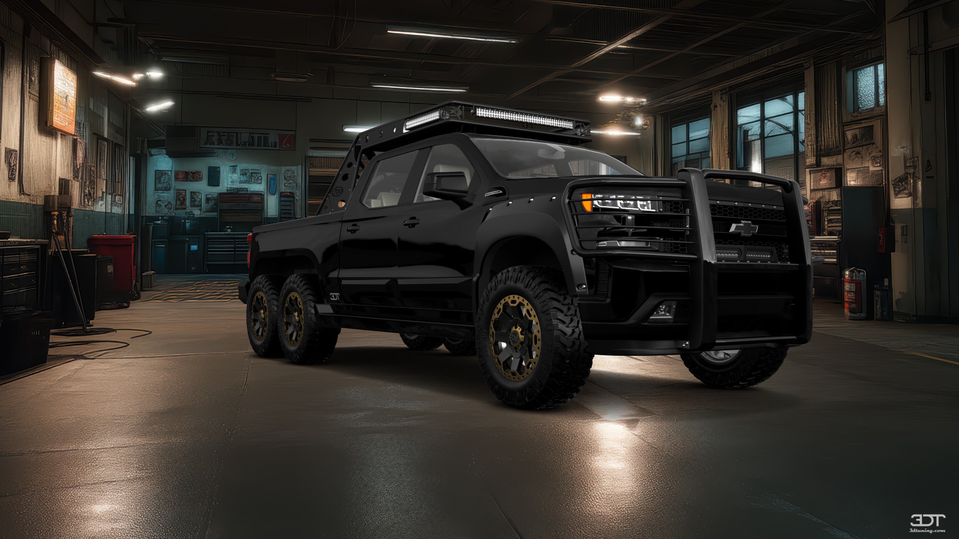 Chevrolet Silverado Hennessey Goliath 6X6 Truck 2020 tuning