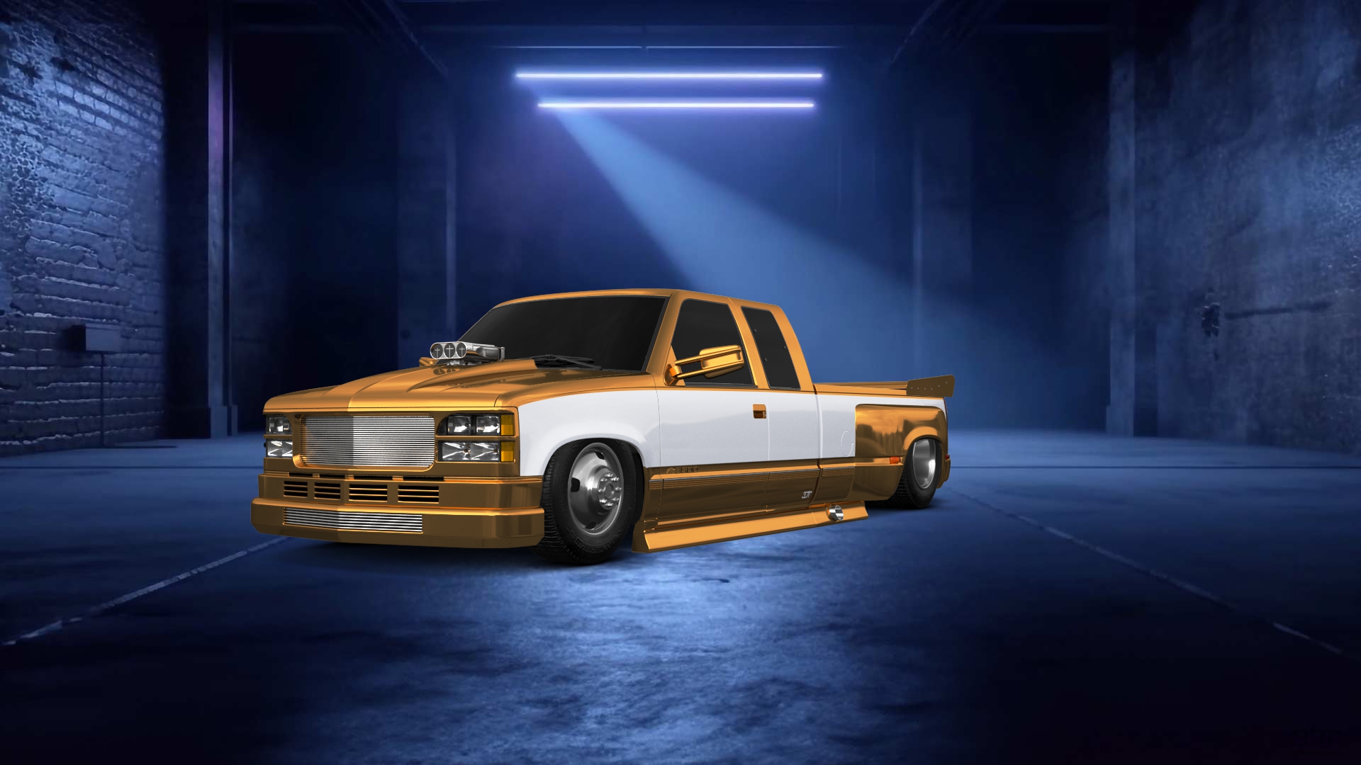 Chevrolet K3500 Extended Cab Pickup Truck 1988