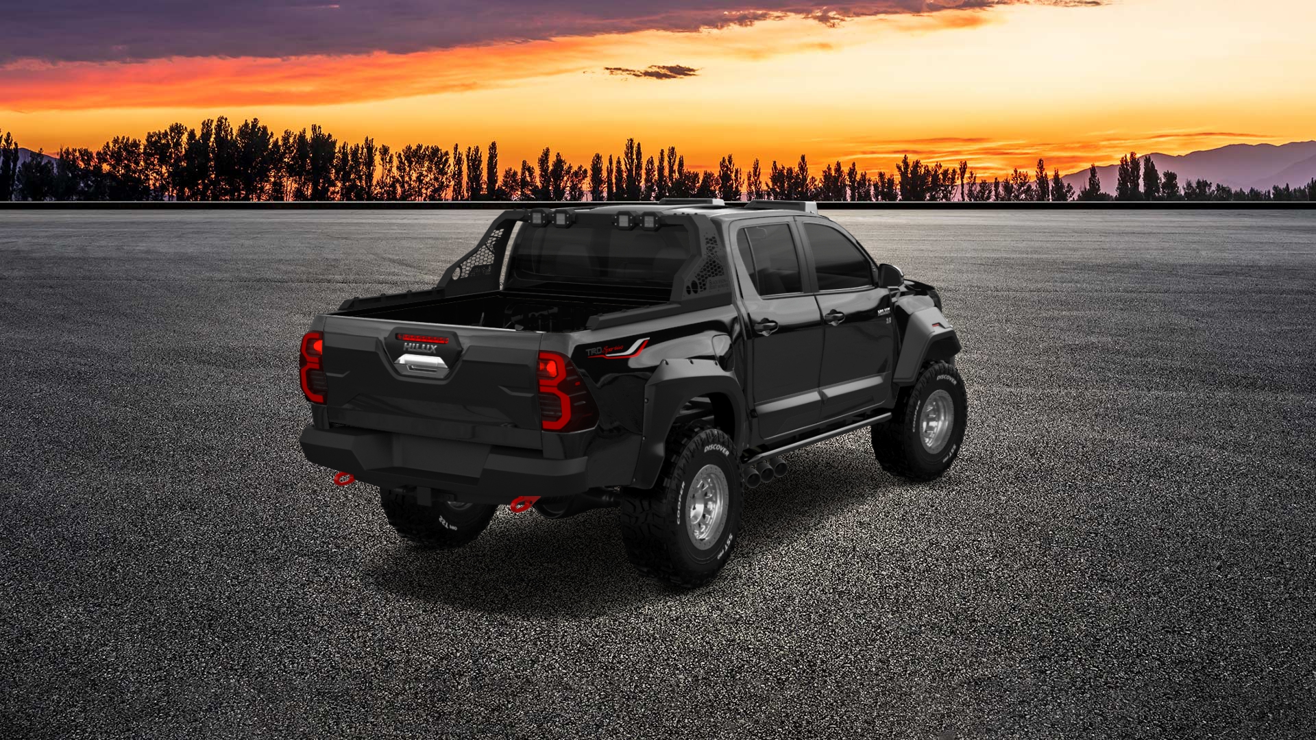 Toyota Hilux Double Cab 4 Door pickup truck 2015 Images