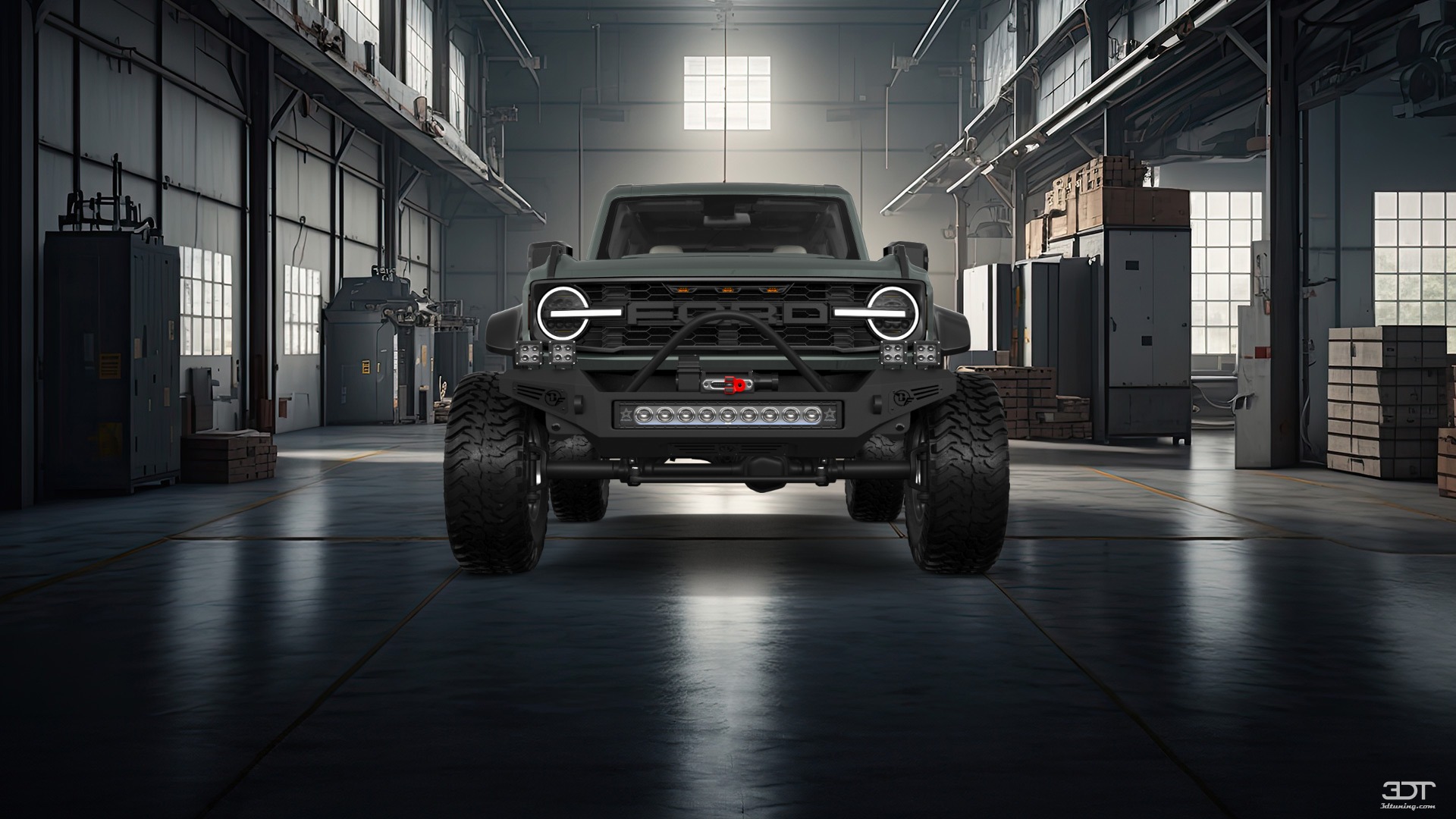 Ford Bronco Raptor 4 Door pickup truck 2022 tuning