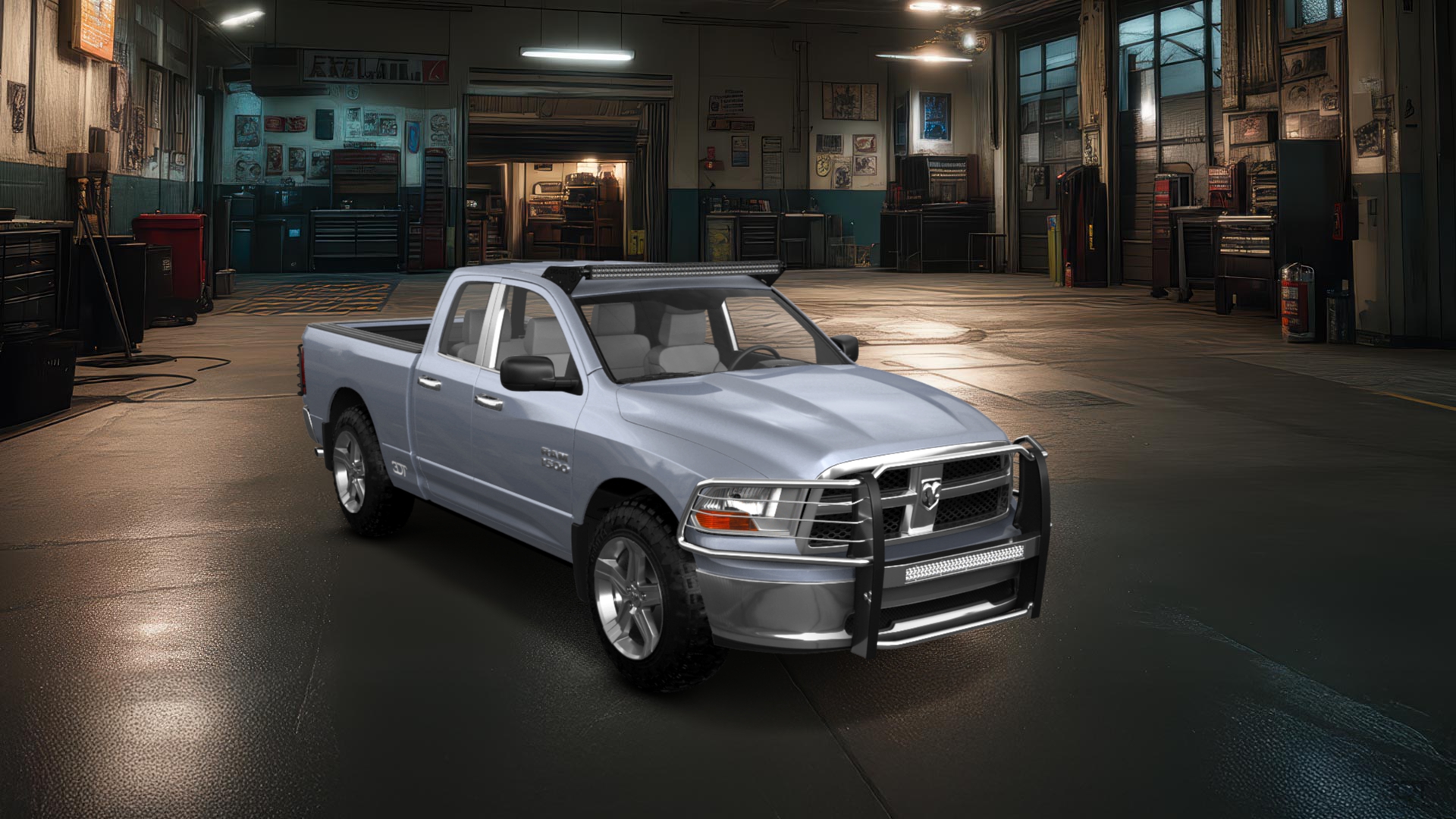 Dodge Ram 1500 6.4' box Extended Cab 4 Door pickup truck 2009 tuning