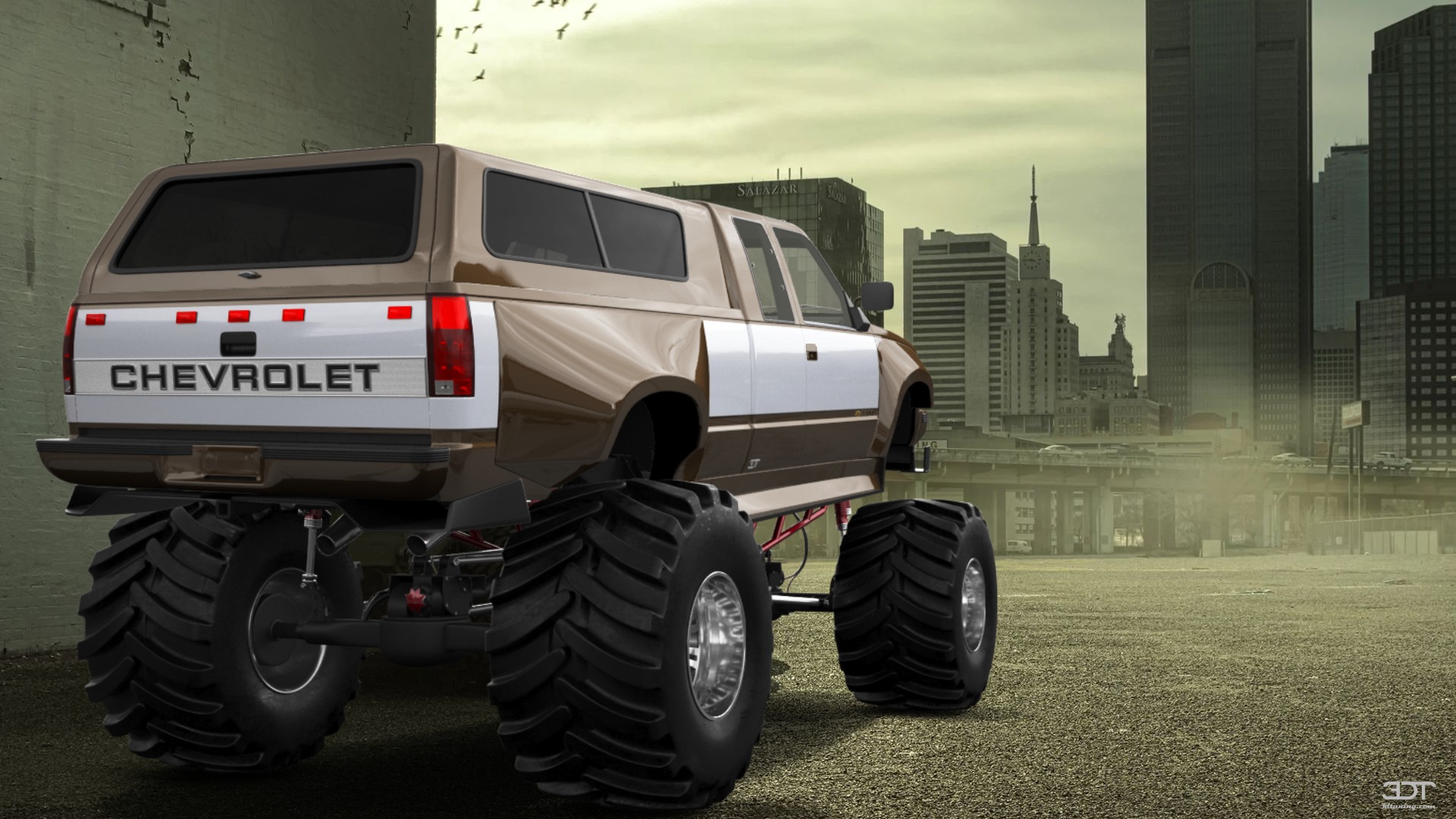 Chevrolet K3500 Extended Cab Pickup Truck 1988 Images