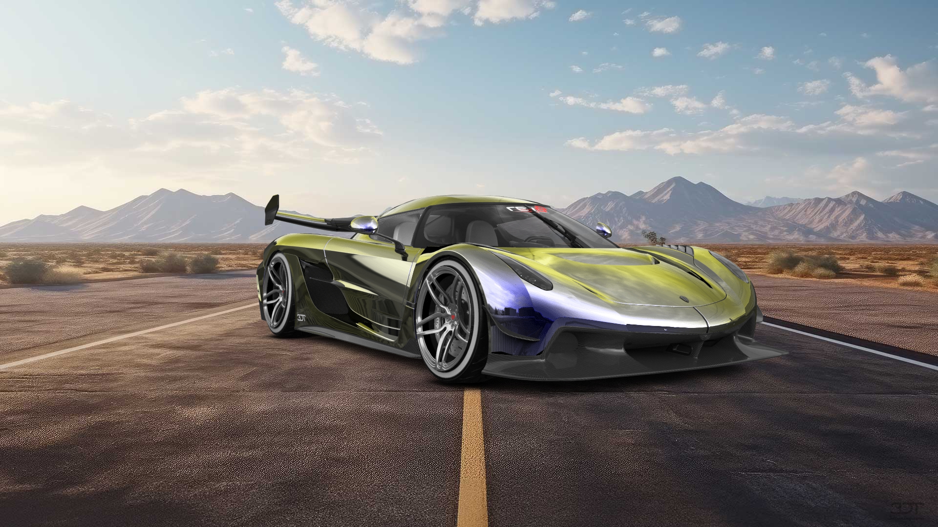 Koenigsegg Jesko 2 door targa top 2020 tuning