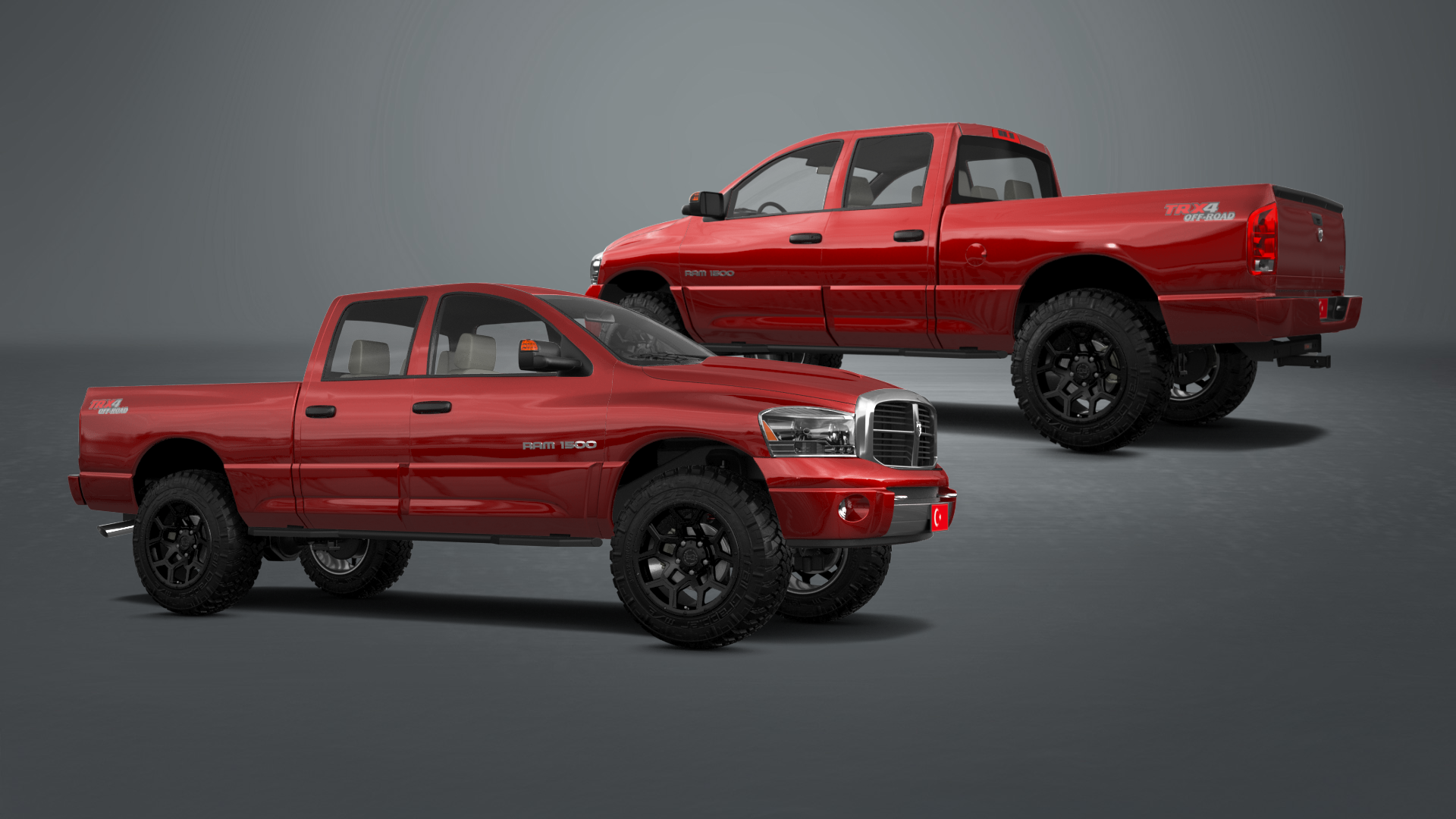 Dodge Ram 1500 Quad-Cab 4 Door pickup truck 2006