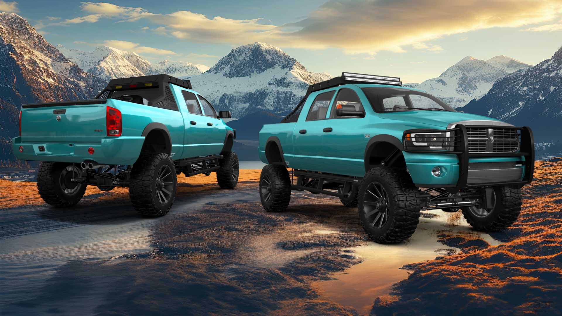 Dodge Ram 2500 4 Door pickup truck 2007 tuning