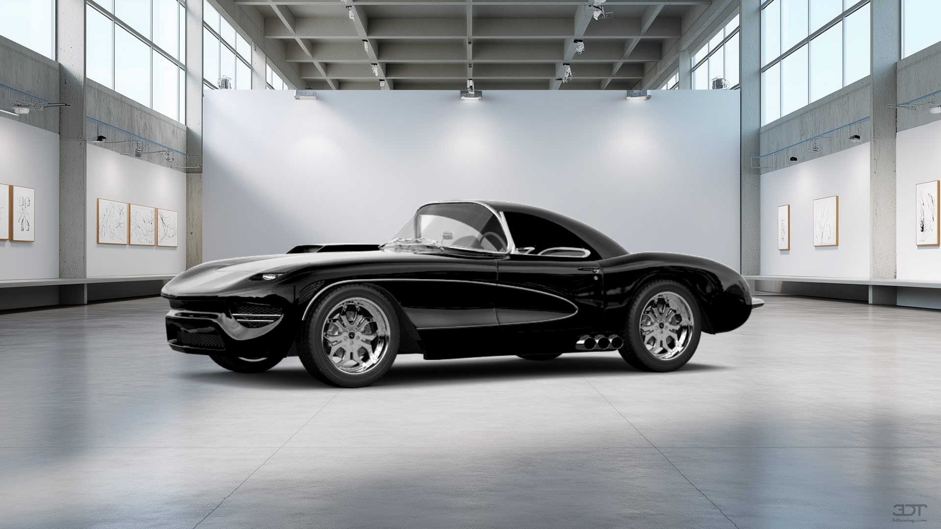 Chevrolet Corvette Convertible Coupe 1958 tuning