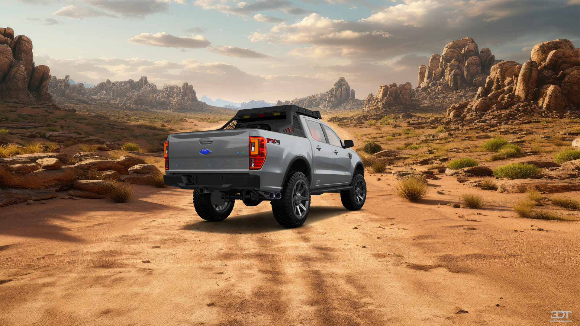 Ford Ranger 4 Door pickup truck 2019 tuning