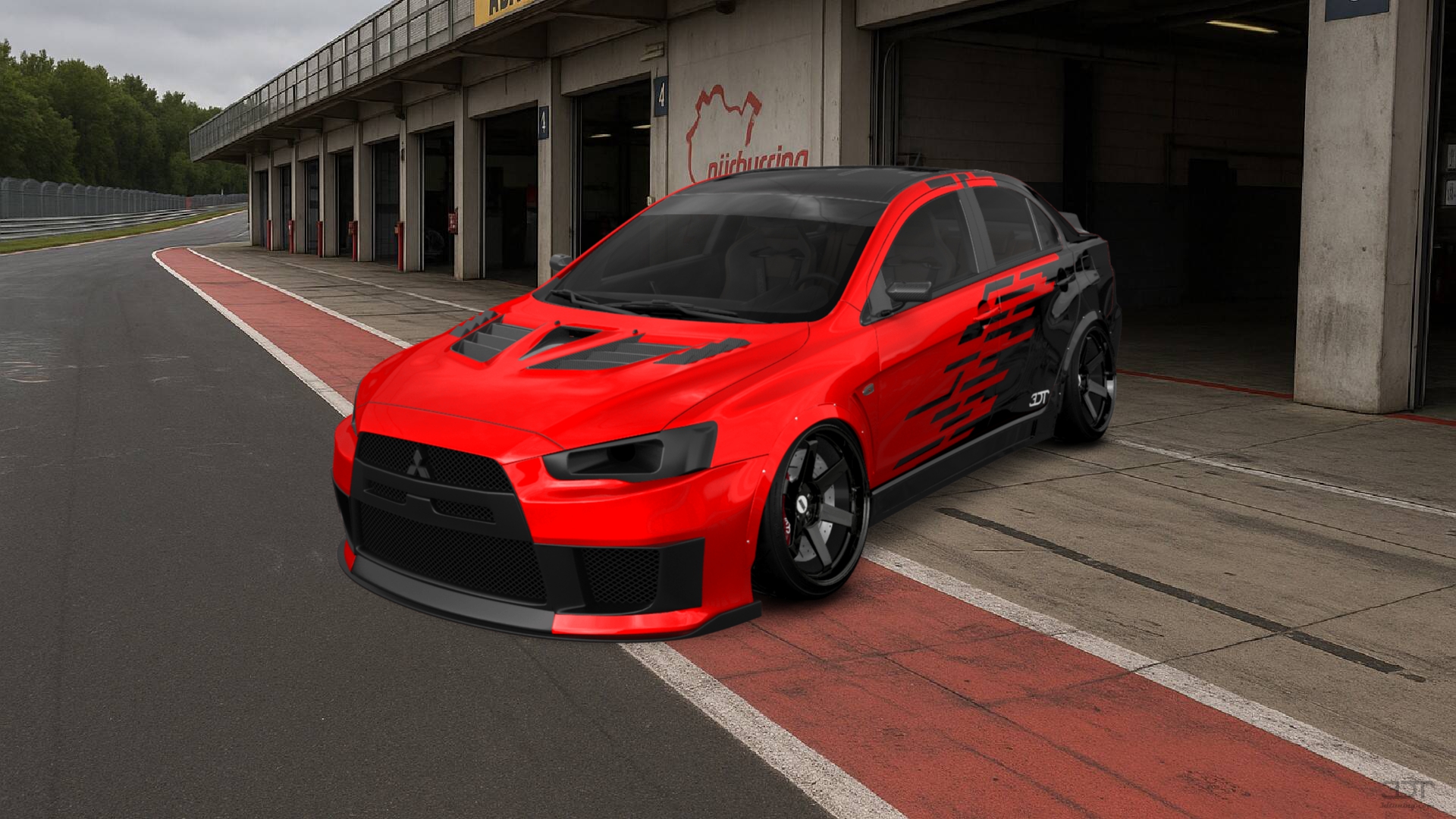 Mitsubishi Lancer Evolution X Sedan 2008
