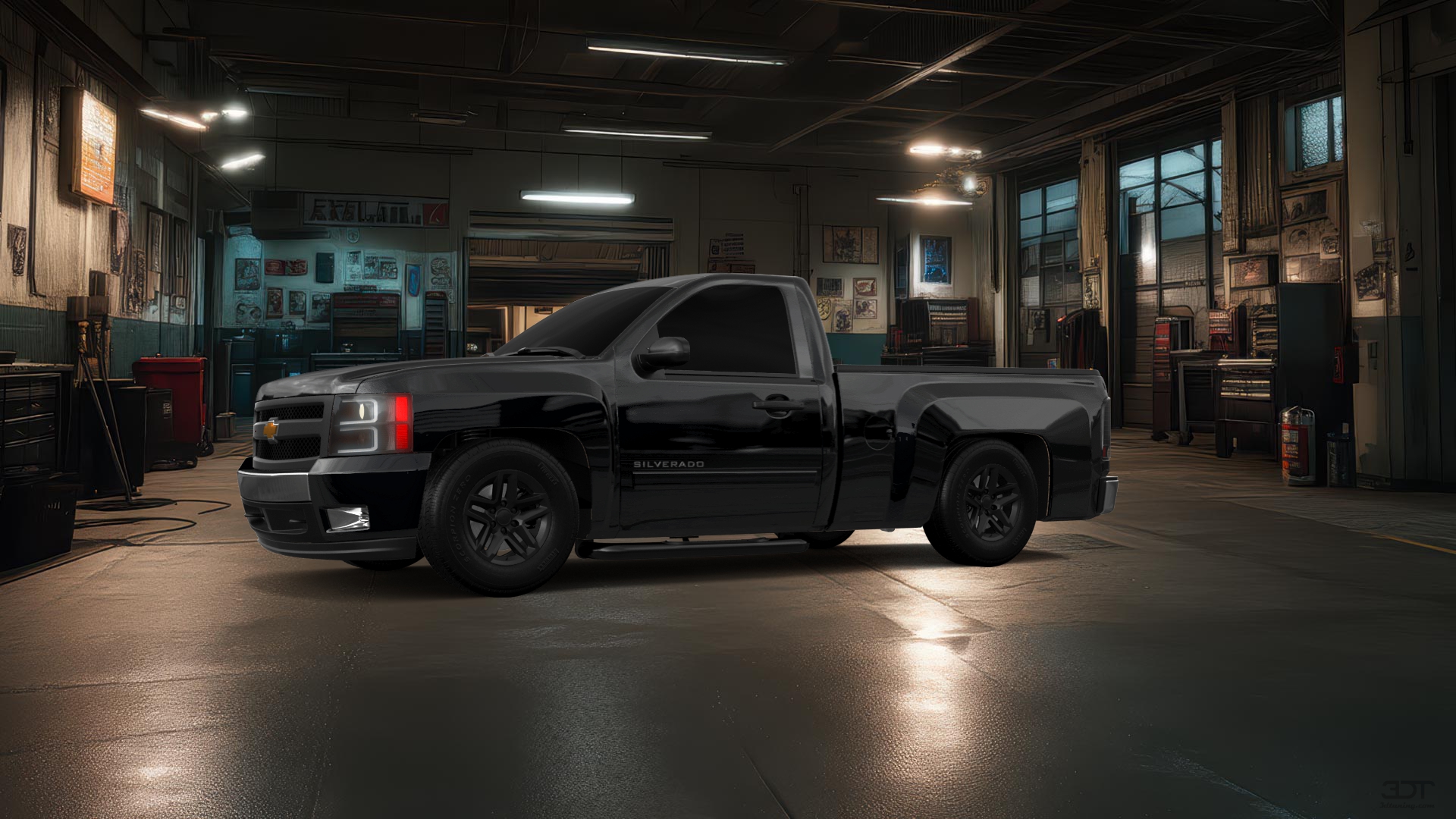 Chevrolet Silverado 1500 6.6 box Truck 2007 tuning