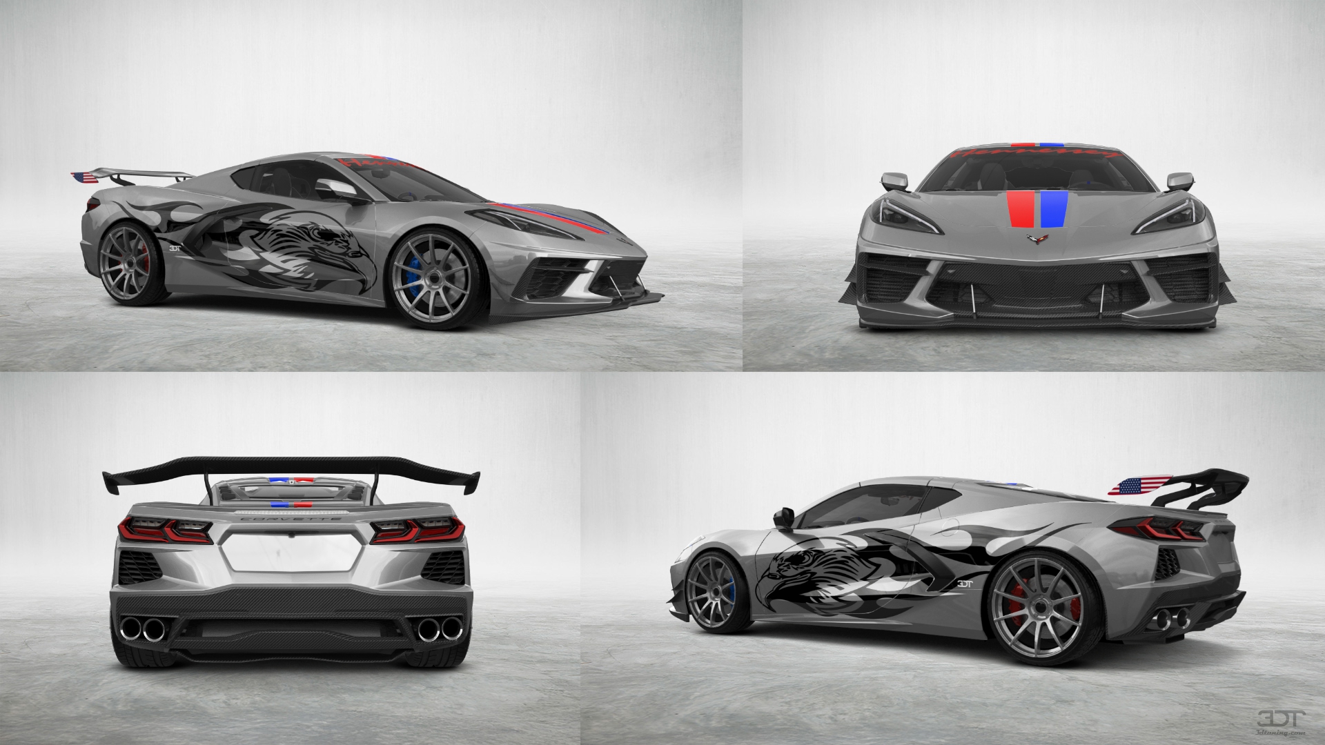 Chevrolet Corvette 2 door targa top 2020 tuning