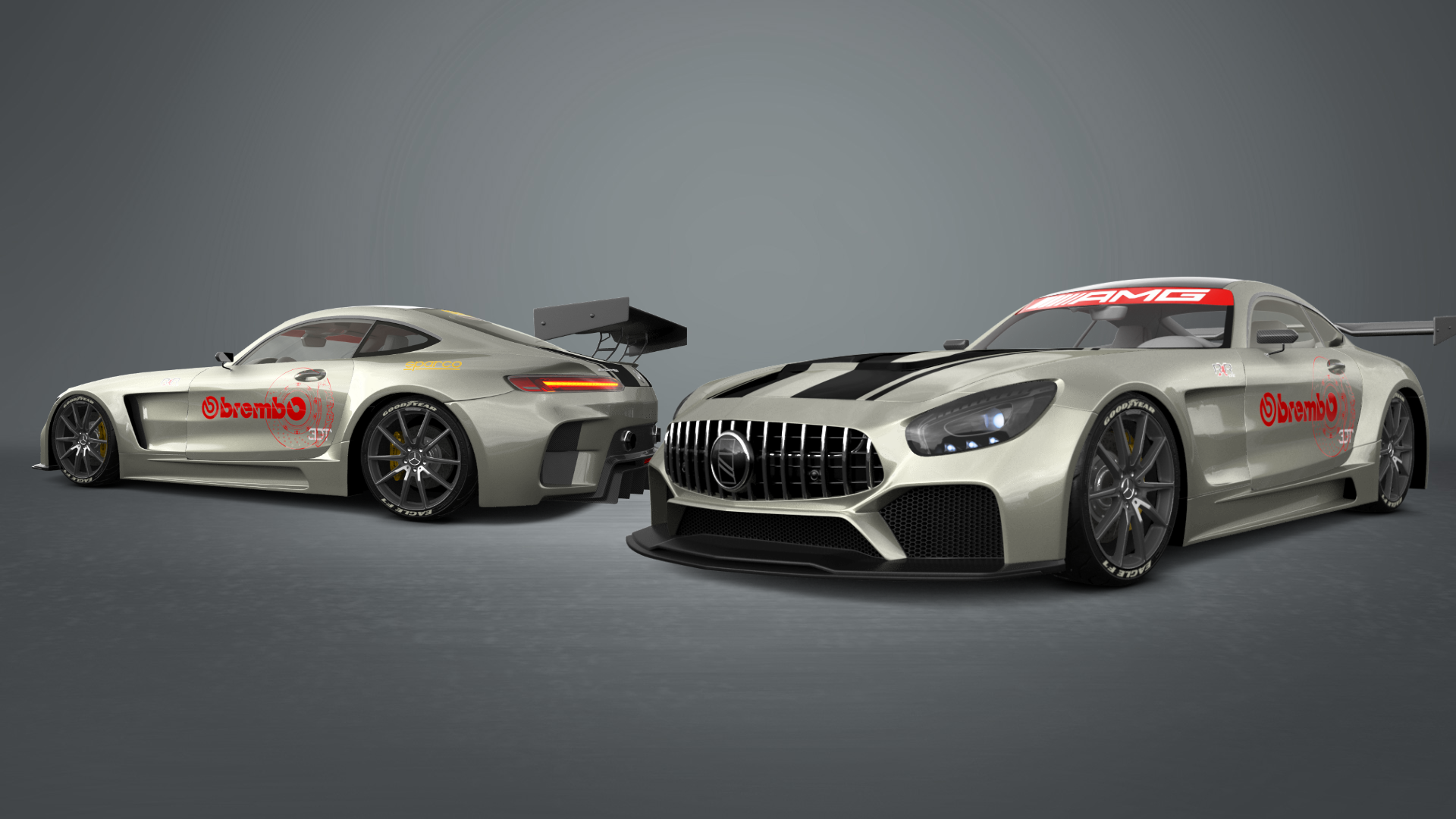 Mercedes AMG GT 2 door fastback coupe 2015