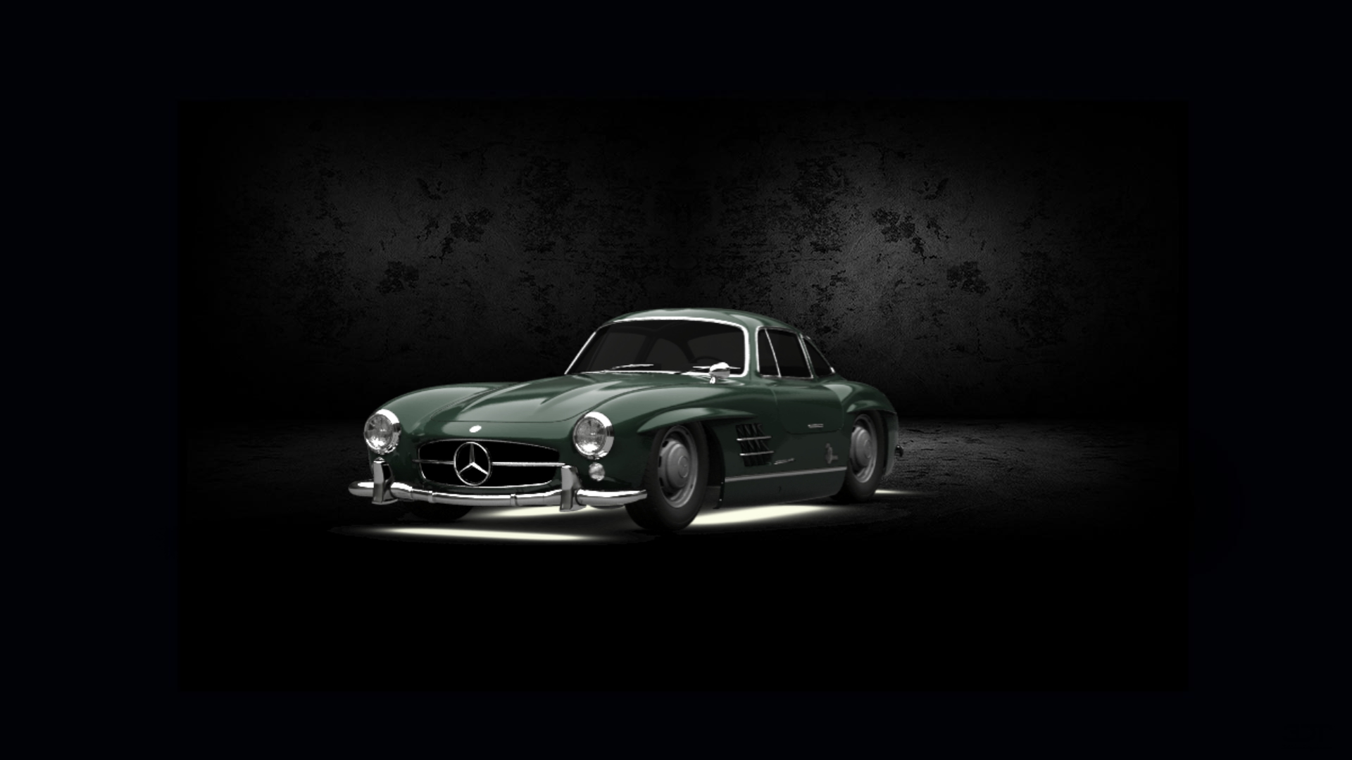 Mercedes 300SL Convertible 1954 tuning