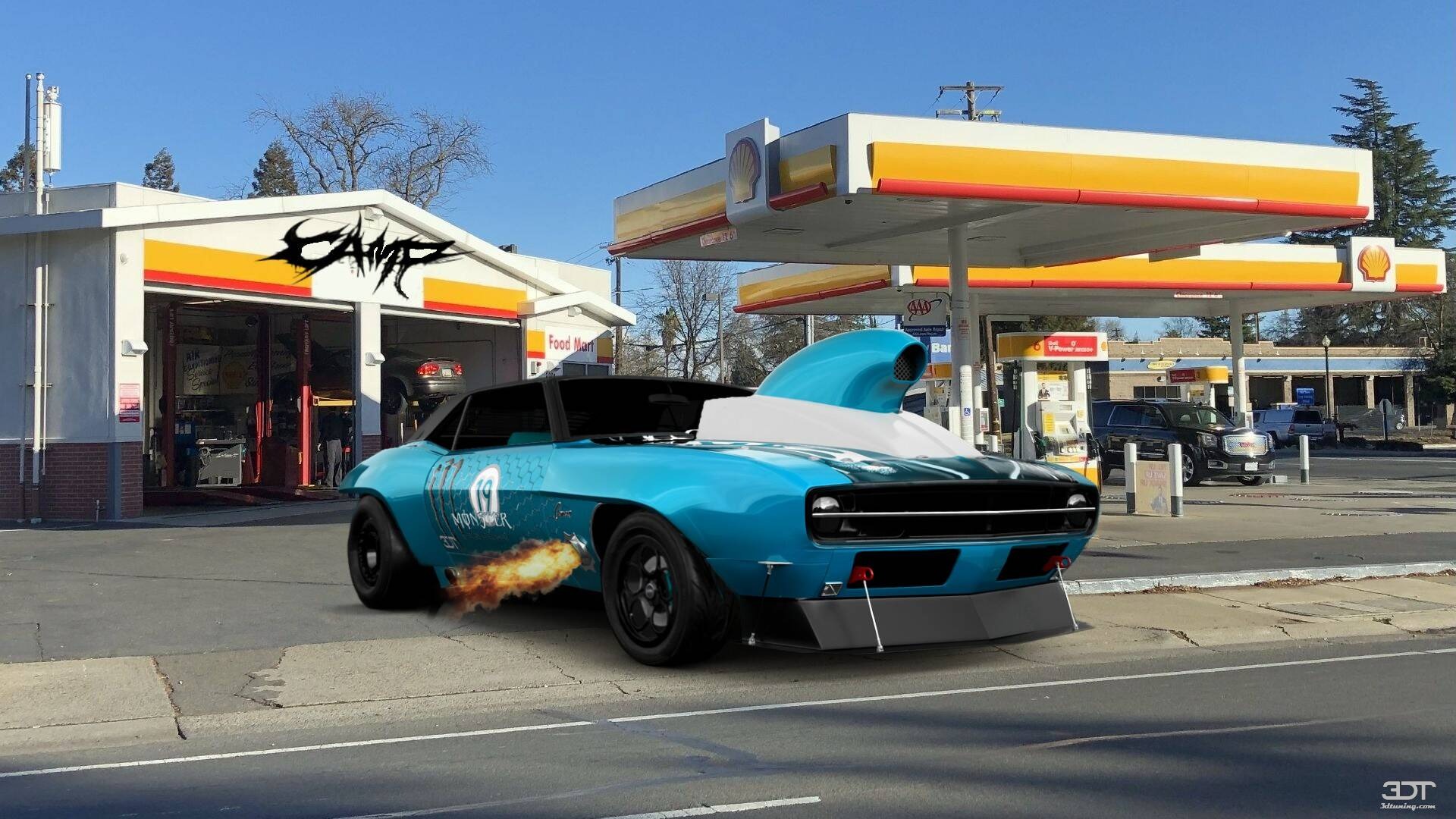 Chevrolet Camaro SS 2 Door Hardtop 1969 tuning