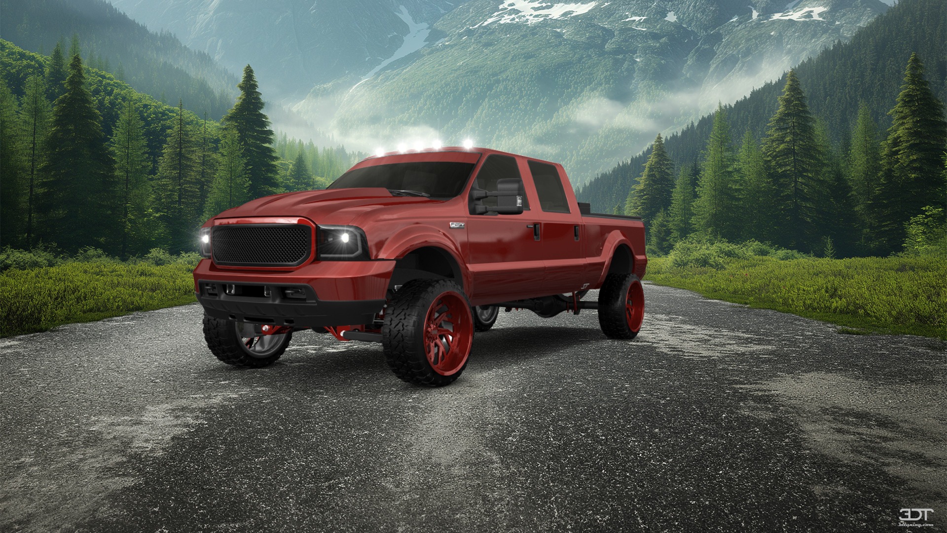 Ford F-250 Crew Cab 4 Door pickup truck 1999