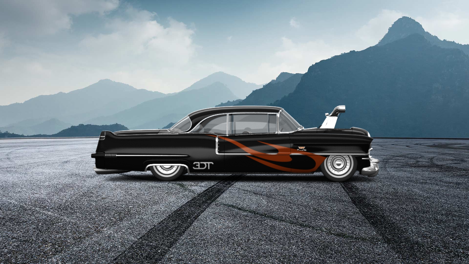 Cadillac De Ville Coupe 1956 tuning