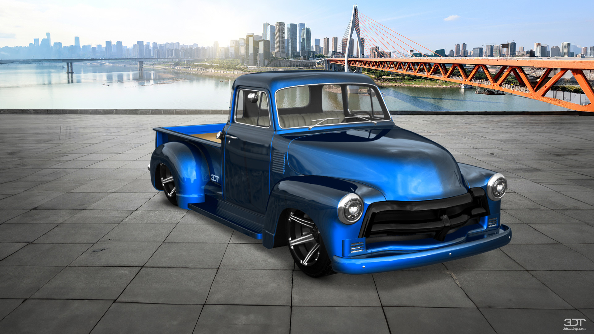 Chevrolet 3100 2 Door pickup truck 1954 tuning
