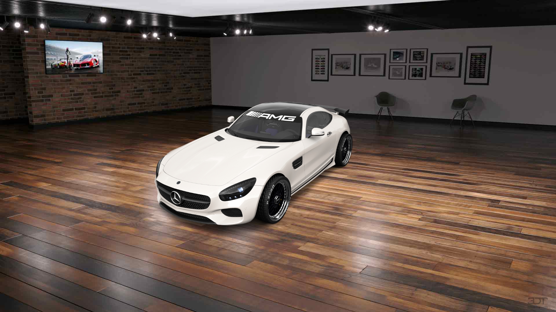 Mercedes AMG GT 2 door fastback coupe 2016
