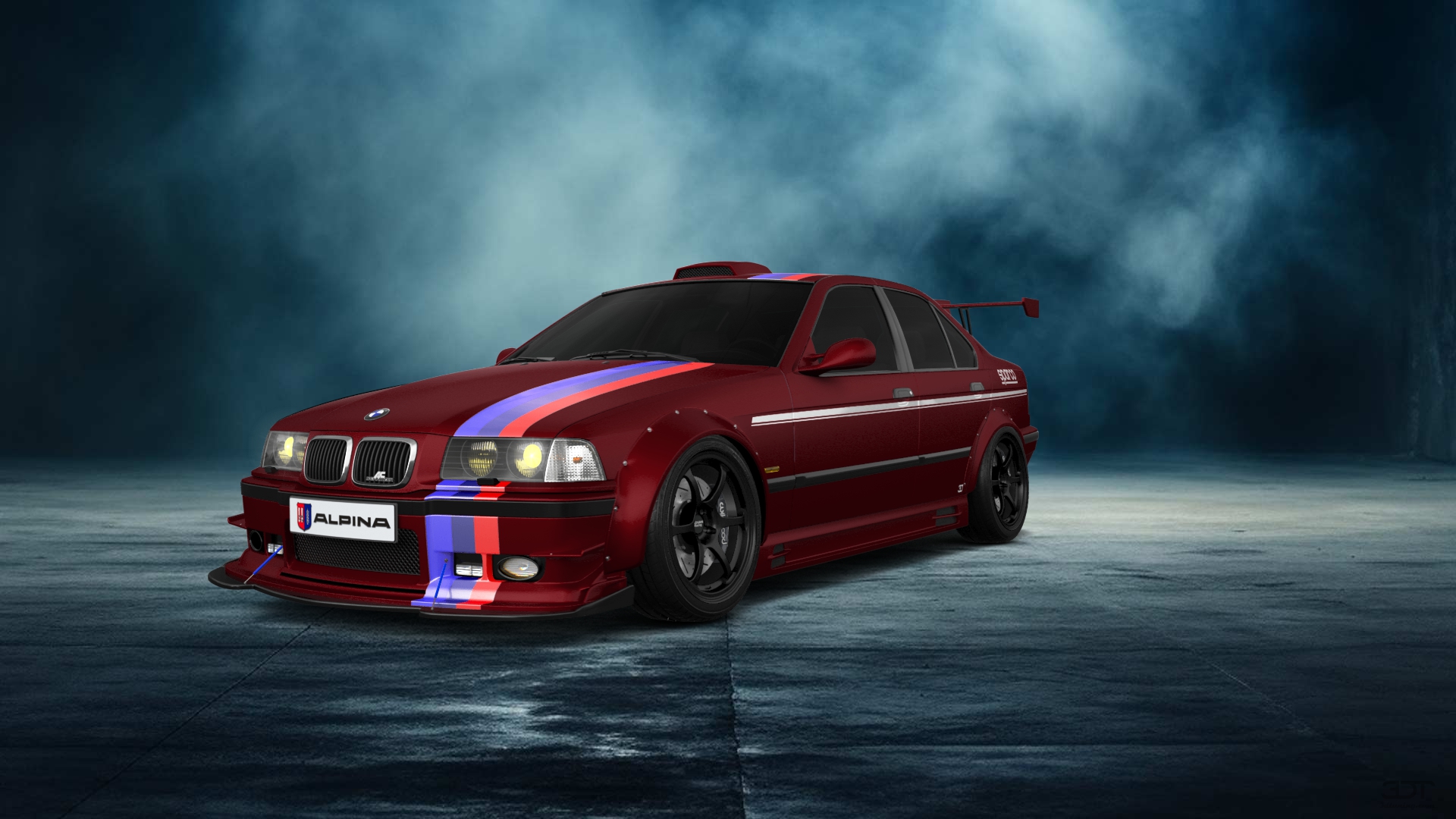 BMW 3 Series 4 Door Saloon 1990 tuning