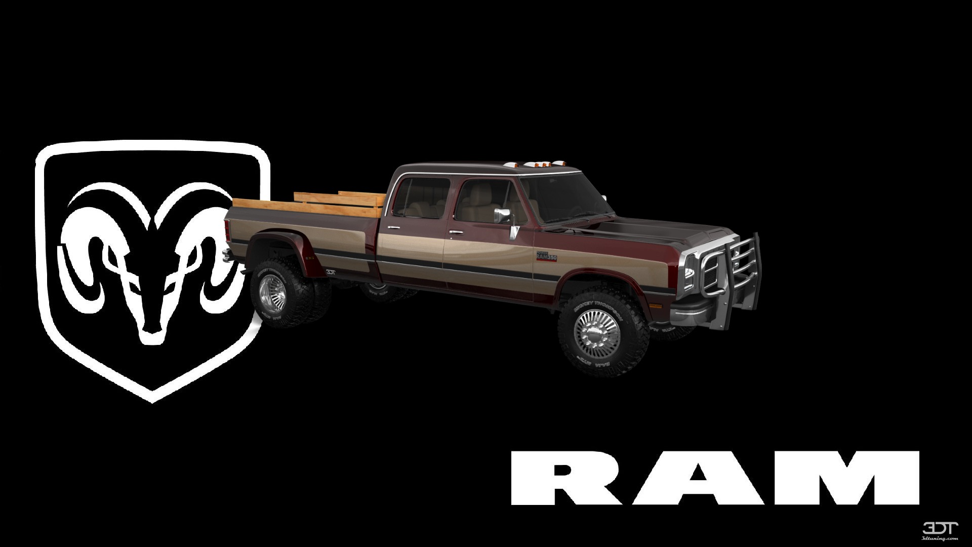 Dodge Ram 350 4 Door pickup truck 1991 Images