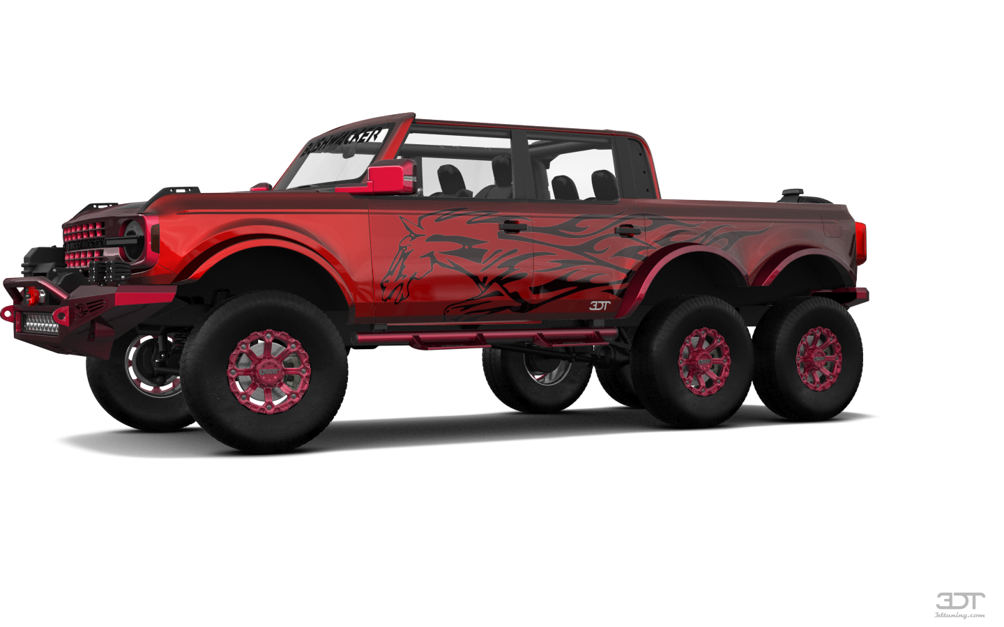 Ford Bronco 6X6 4 Door pickup truck 2021